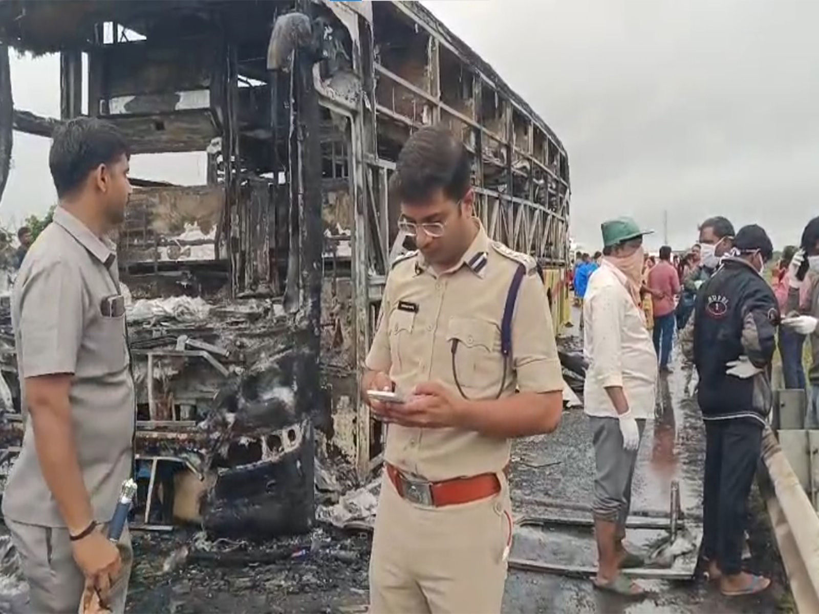 Visuals from the spot (Photo/ANI) Visuals from the spot (Photo/ANI)