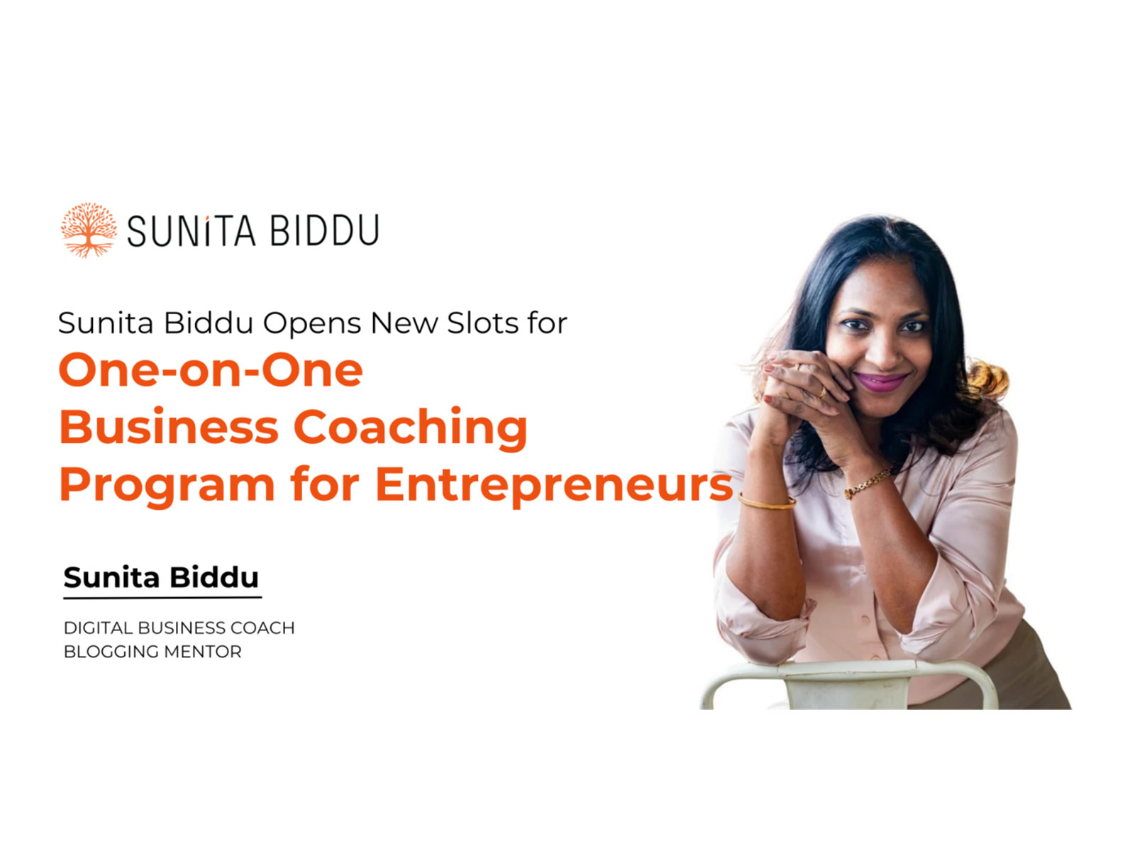 Exclusive 1:1 business coaching for coaches, entrepreneurs & owners—get practical strategy, focused execution & balance to build a profitable business and trusted brand. Exclusive 1:1 business coaching for coaches, entrepreneurs & owners—get practical strategy, focused execution & balance to build a profitable business and trusted brand.