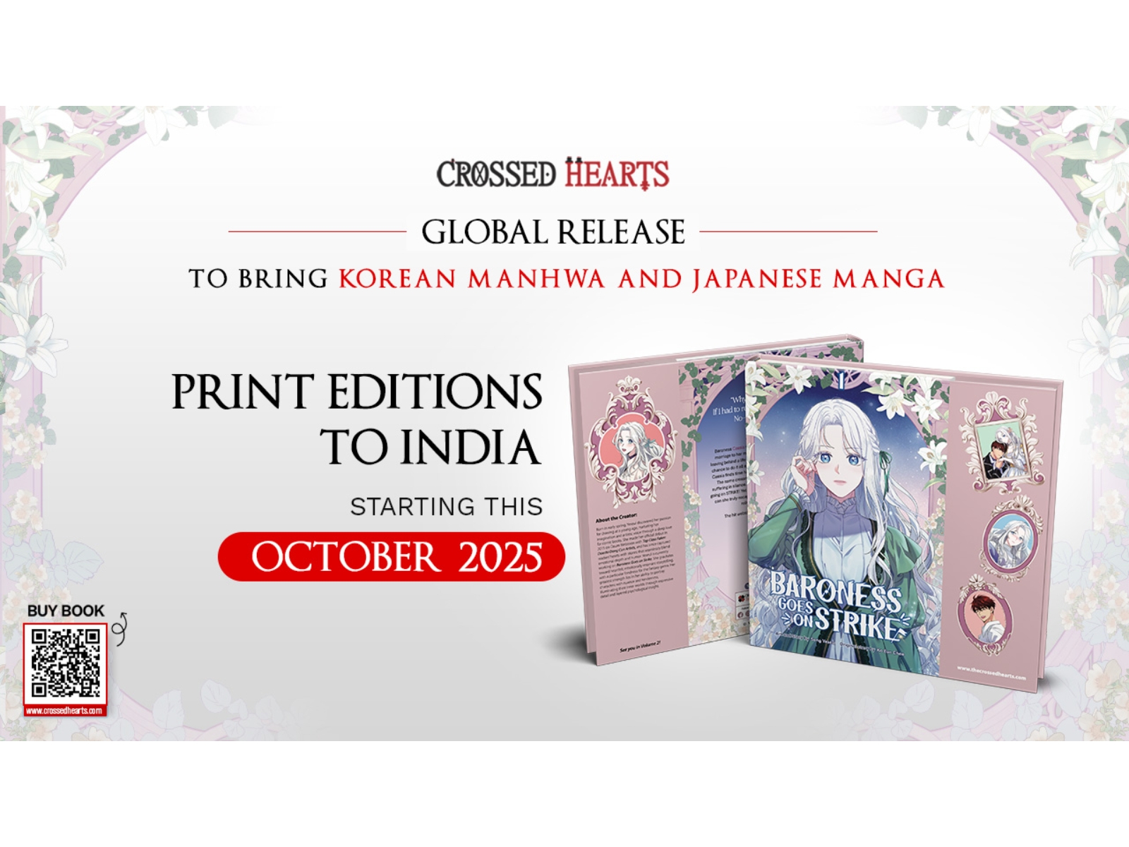 Crossed Hearts Begins International Rollout Across Six Countries Starting October 2025 Crossed Hearts Begins International Rollout Across Six Countries Starting October 2025