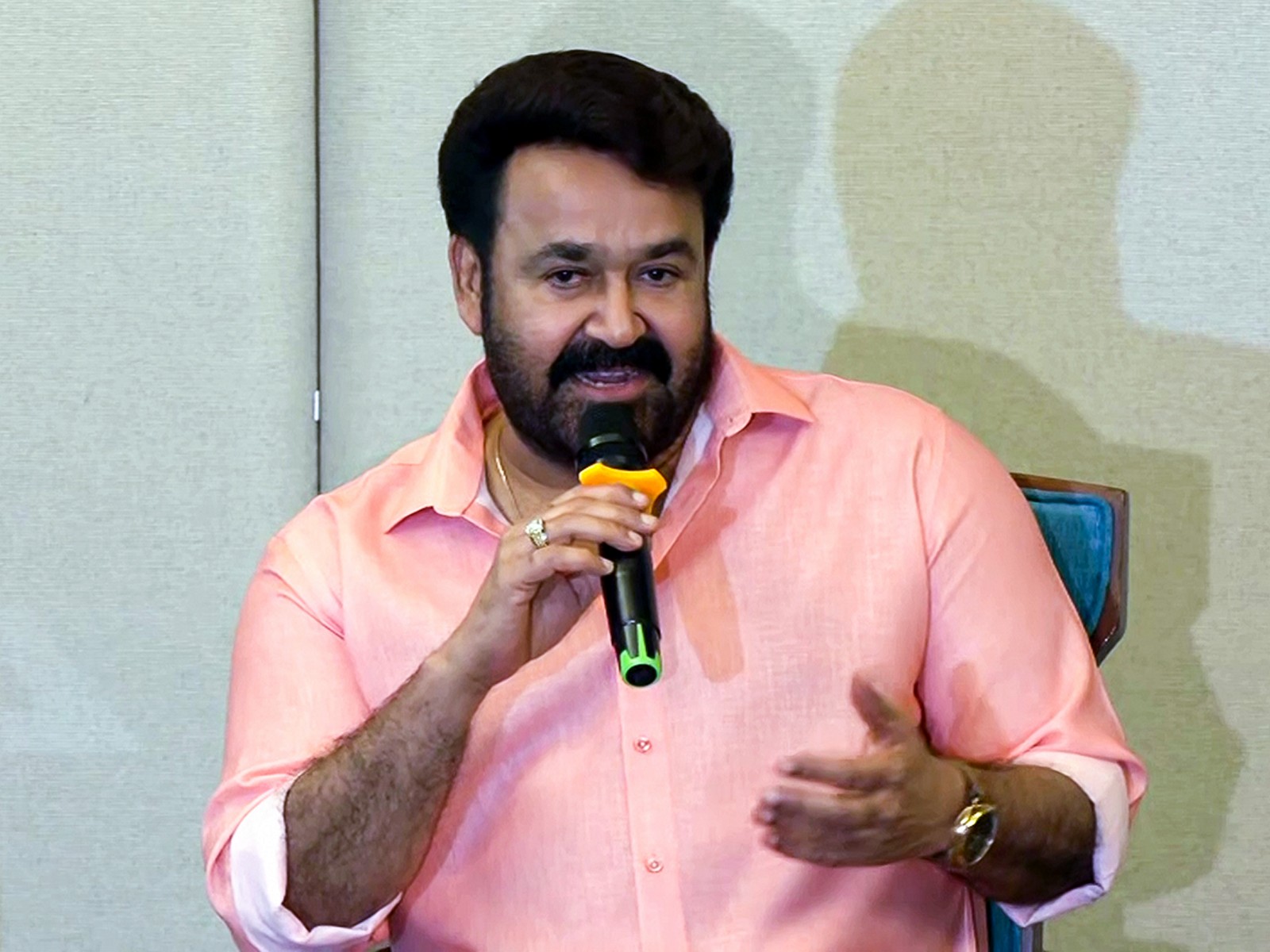 Indian actor and filmmaker Mohanlal (Photo/ANI) Indian actor and filmmaker Mohanlal (Photo/ANI)