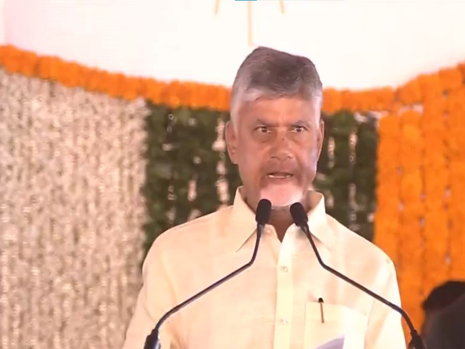 Andhra Pradesh CM N Chandrababu Naidu. (File photo/ANI) Andhra Pradesh CM N Chandrababu Naidu. (File photo/ANI)