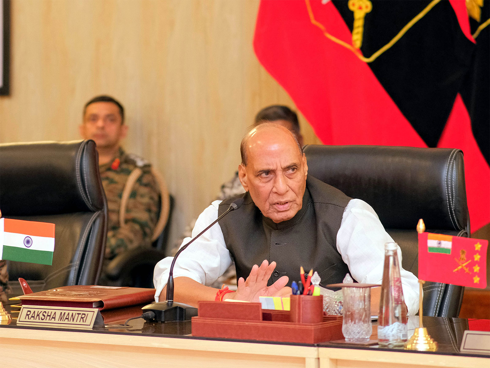 Defence Minister Rajnath Singh (Photo: @SpokespersonMoD/X) Defence Minister Rajnath Singh (Photo: @SpokespersonMoD/X)
