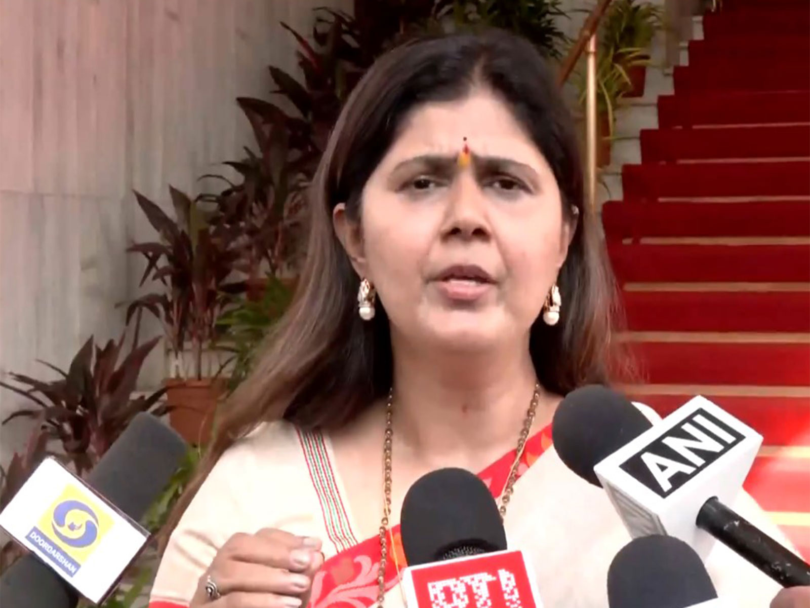 Maharashtra Minister Pankaja Munde (Photo: ANI) Maharashtra Minister Pankaja Munde (Photo: ANI)