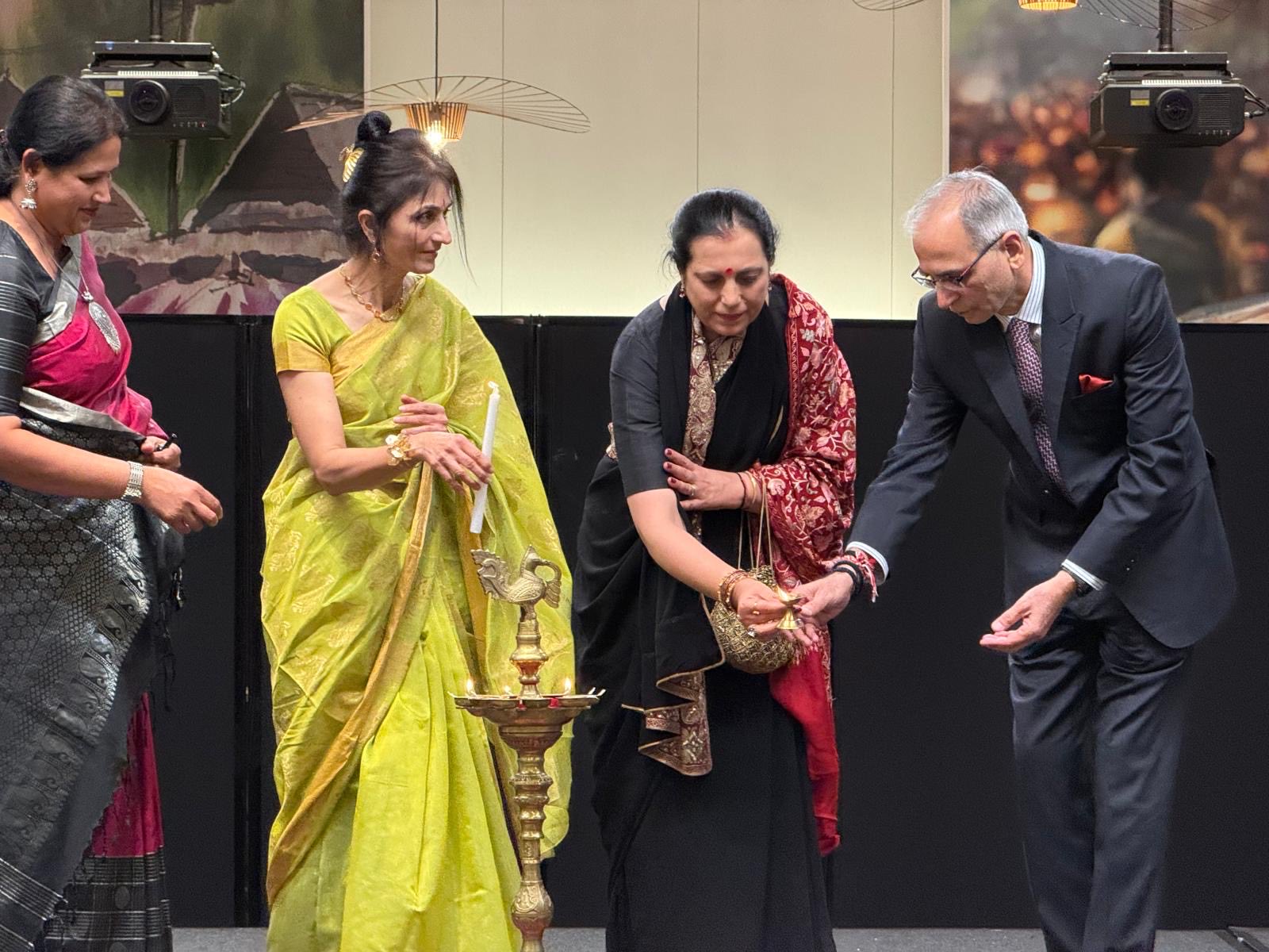 India’s Ambassador Vinay Mohan Kwatra celebrates Diwali at World Bank (Photo/X@AmbVMKwatra) India’s Ambassador Vinay Mohan Kwatra celebrates Diwali at World Bank (Photo/X@AmbVMKwatra)