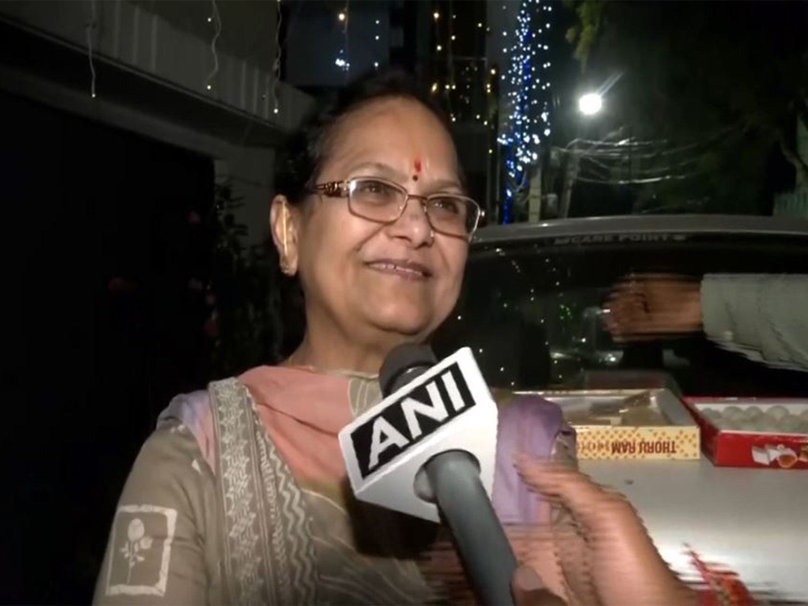 Wife of BJP President Sat Sharma, Chanchal Sharma (Photo/ANI) Wife of BJP President Sat Sharma, Chanchal Sharma (Photo/ANI)
