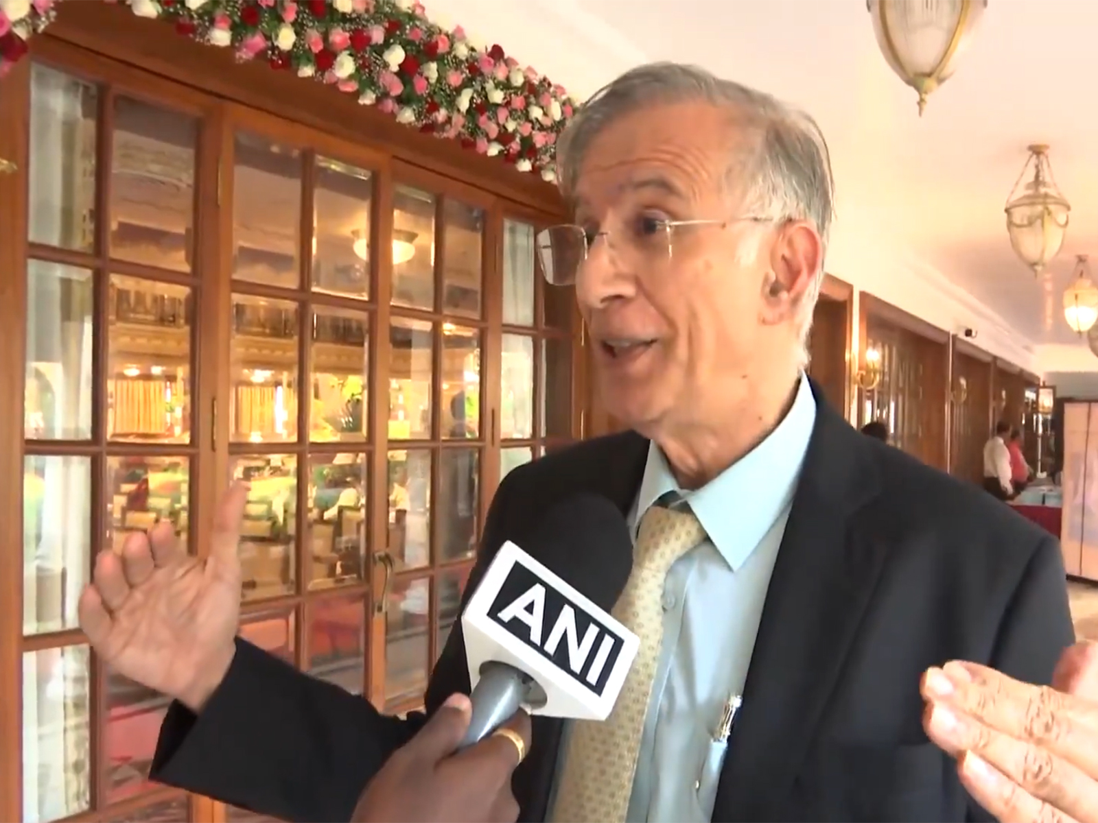 Niranjan Hiranandani, co-founder and managing director of the Hiranandani Group (Photo/ANI) Niranjan Hiranandani, co-founder and managing director of the Hiranandani Group (Photo/ANI)