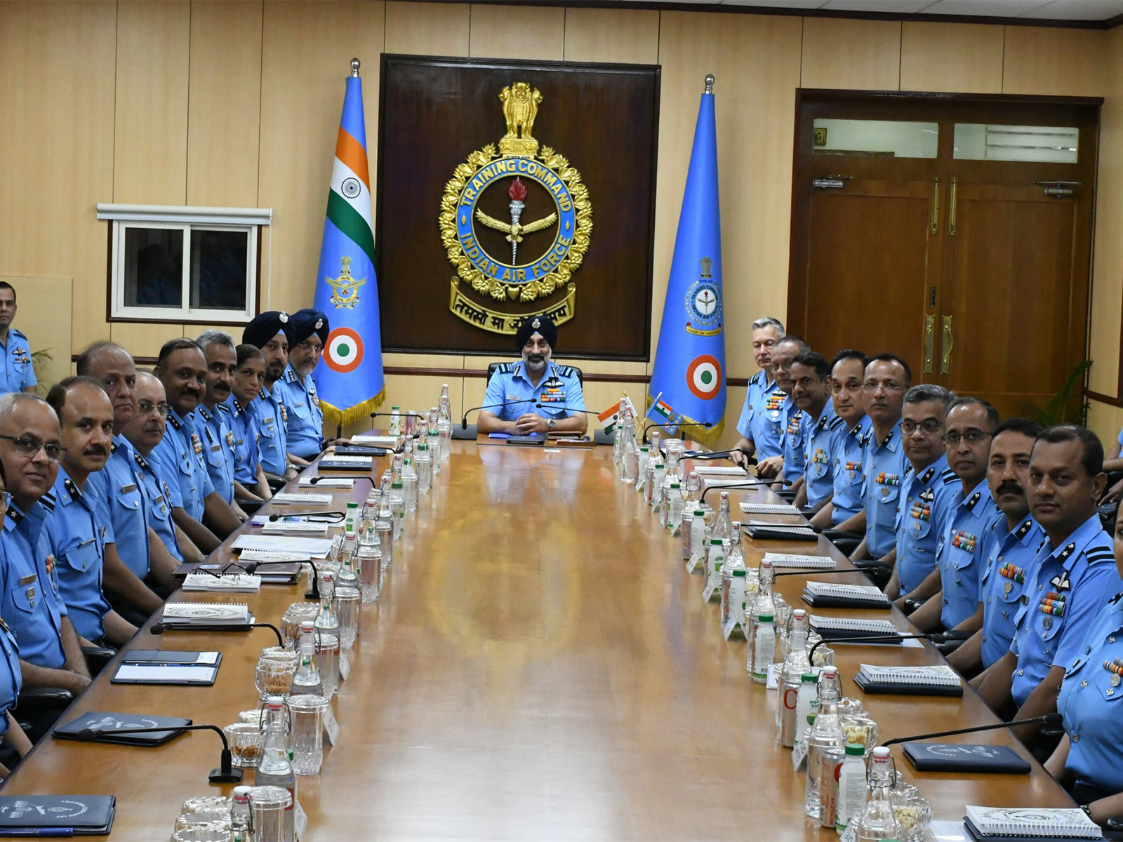 Air Chief Marshal AP Singh, CAS, presided over the Training Command Commanders’ Conference-2025 (Photo/@IAF_MCC on X) Air Chief Marshal AP Singh, CAS, presided over the Training Command Commanders’ Conference-2025 (Photo/@IAF_MCC on X)