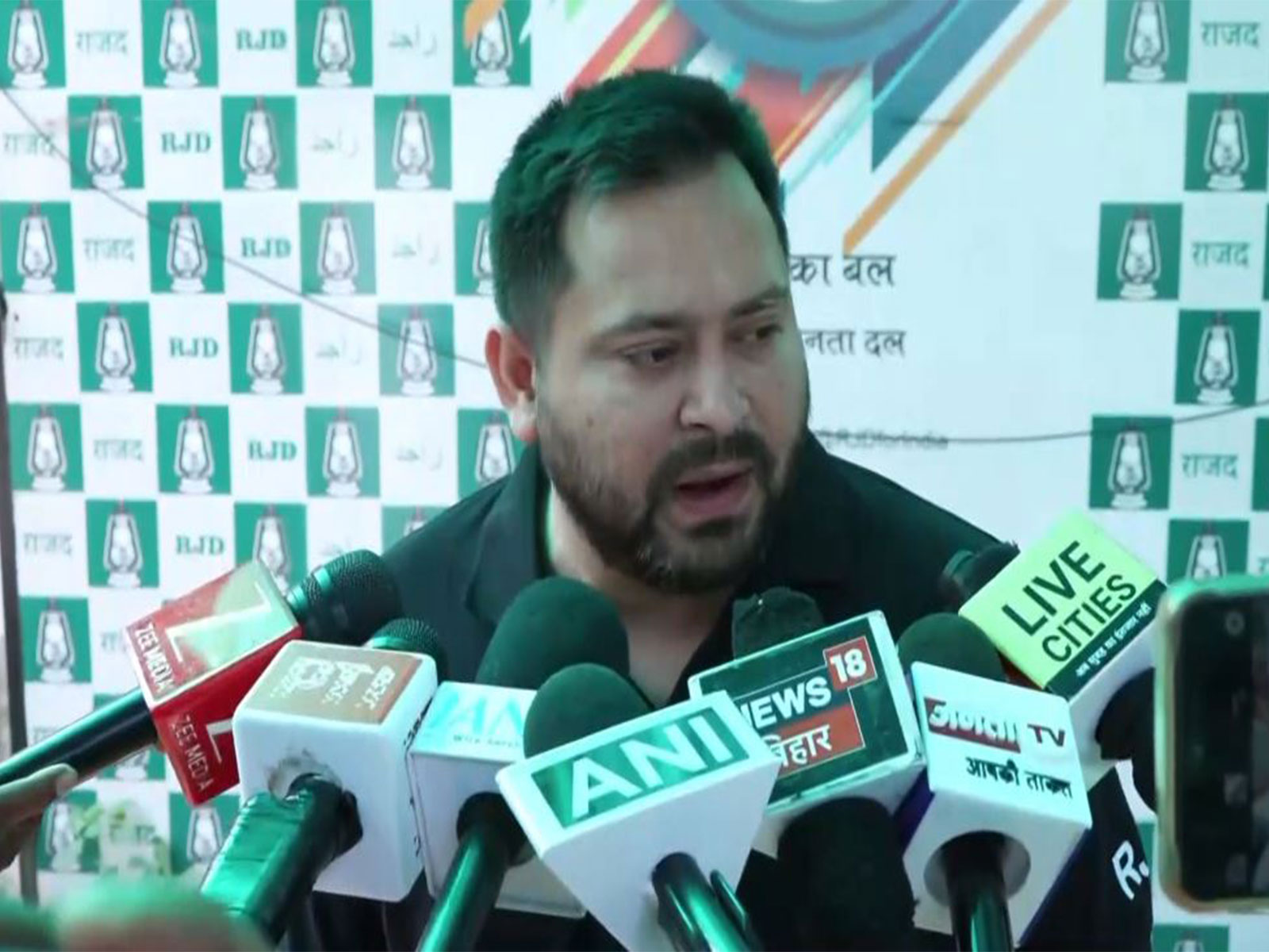 RJD leader Tejashwi Yadav (Photo/ANI) RJD leader Tejashwi Yadav (Photo/ANI)