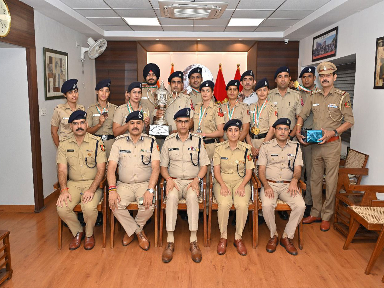 Chandigarh Police shine with 17 medals at 10th All India Police Judo Cluster (Photo/ANI) Chandigarh Police shine with 17 medals at 10th All India Police Judo Cluster (Photo/ANI)