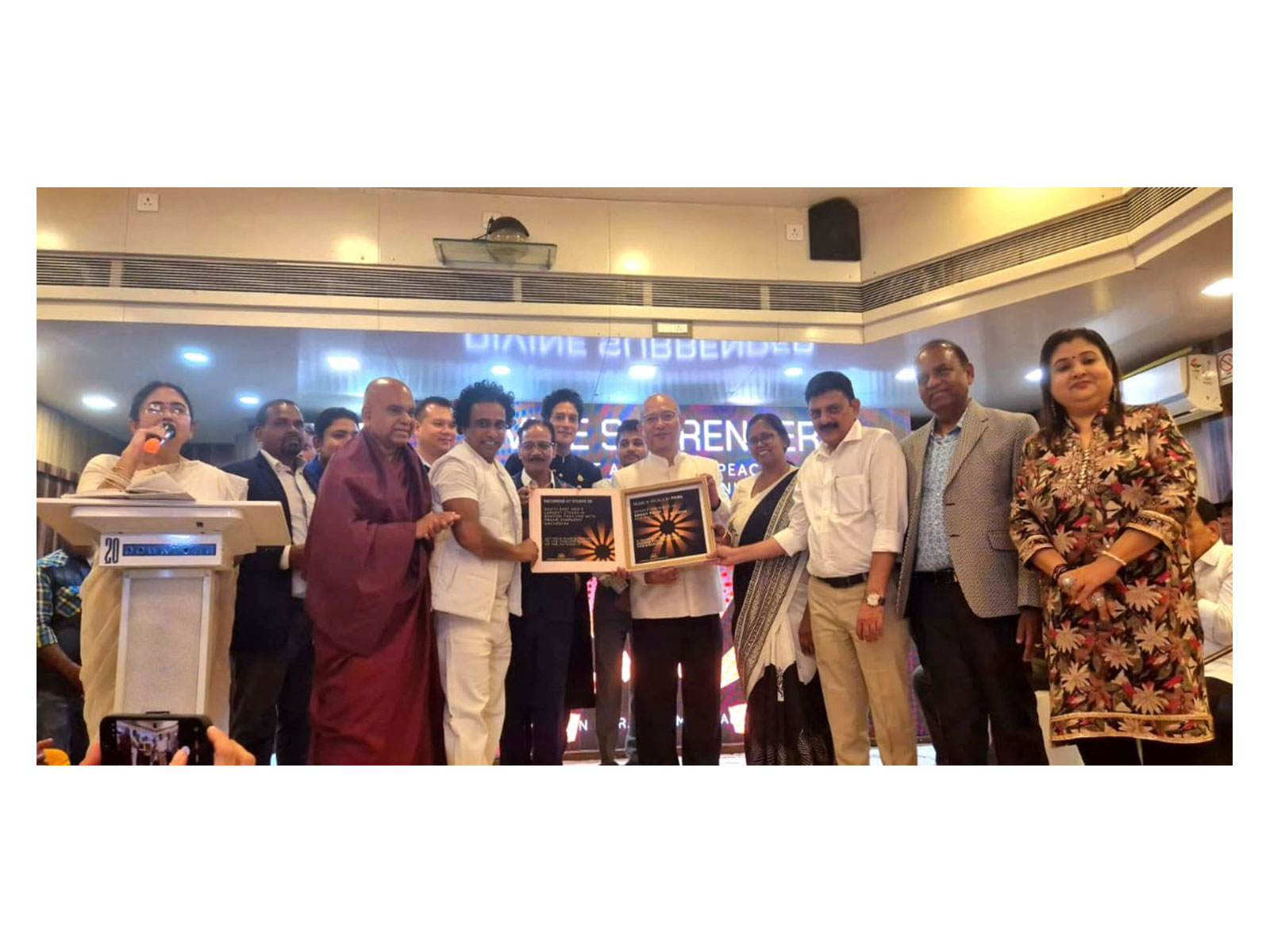 A Global Ode to Peace: ‘Divine Surrender’ Anthem Launched with International Dignitaries in Mumbai, spreads Universal Message of Buddha’s Teachings A Global Ode to Peace: ‘Divine Surrender’ Anthem Launched with International Dignitaries in Mumbai, spreads Universal Message of Buddha’s Teachings