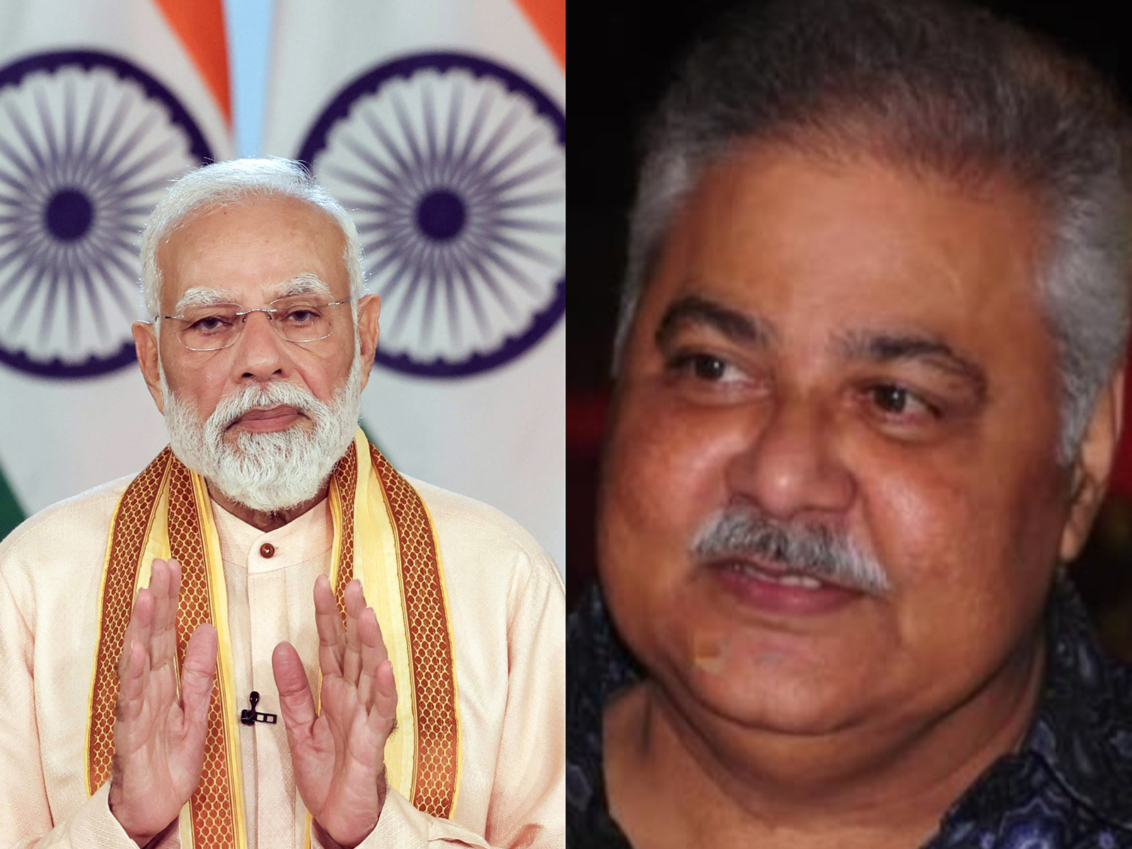 PM Modi on Saturday paid tributes to Satish Shah (Photo/ANI/Instagram@geneliad)