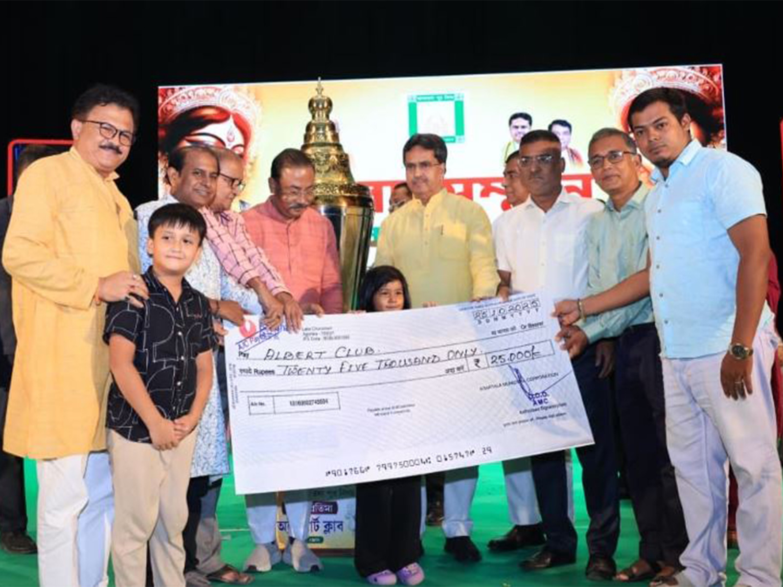 Tripura Chief Minister Manik Saha participates in the Sharad Samman 2025 award ceremony in Agartala (Photo/ANI) Tripura Chief Minister Manik Saha participates in the Sharad Samman 2025 award ceremony in Agartala (Photo/ANI)
