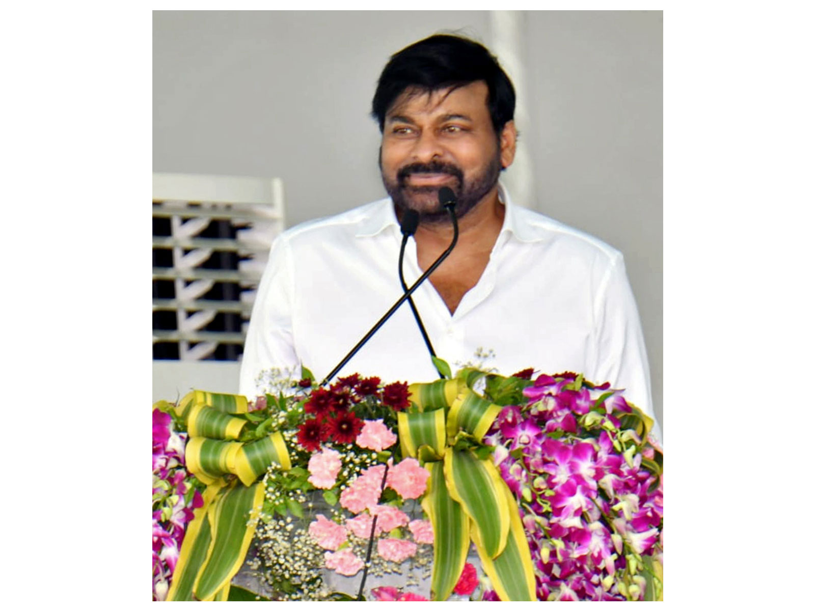 Megastar Chiranjeevi (Photo: ANI) Megastar Chiranjeevi (Photo: ANI)