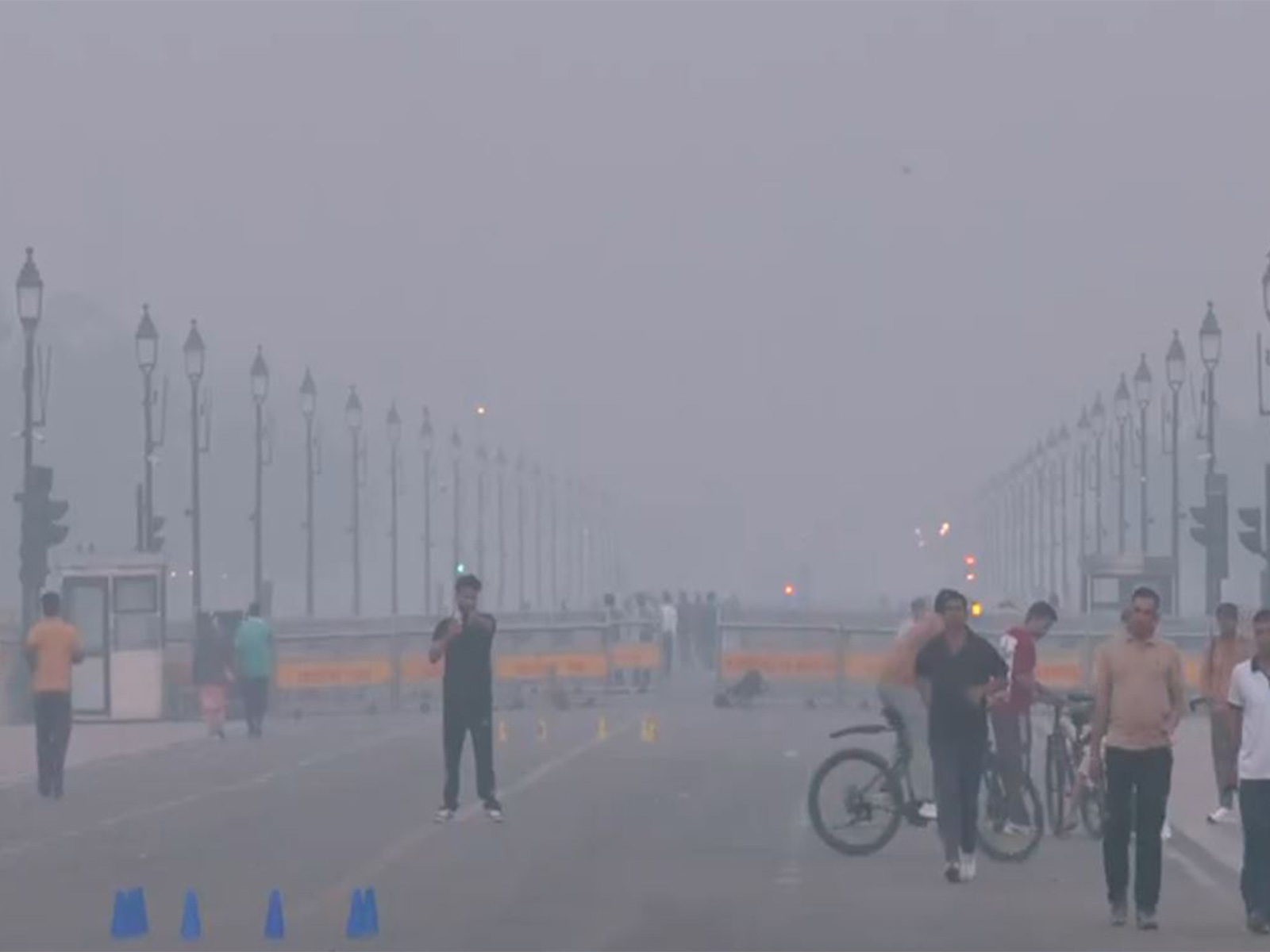 Visual from India Gate (Photo/ANI) Visual from India Gate (Photo/ANI)