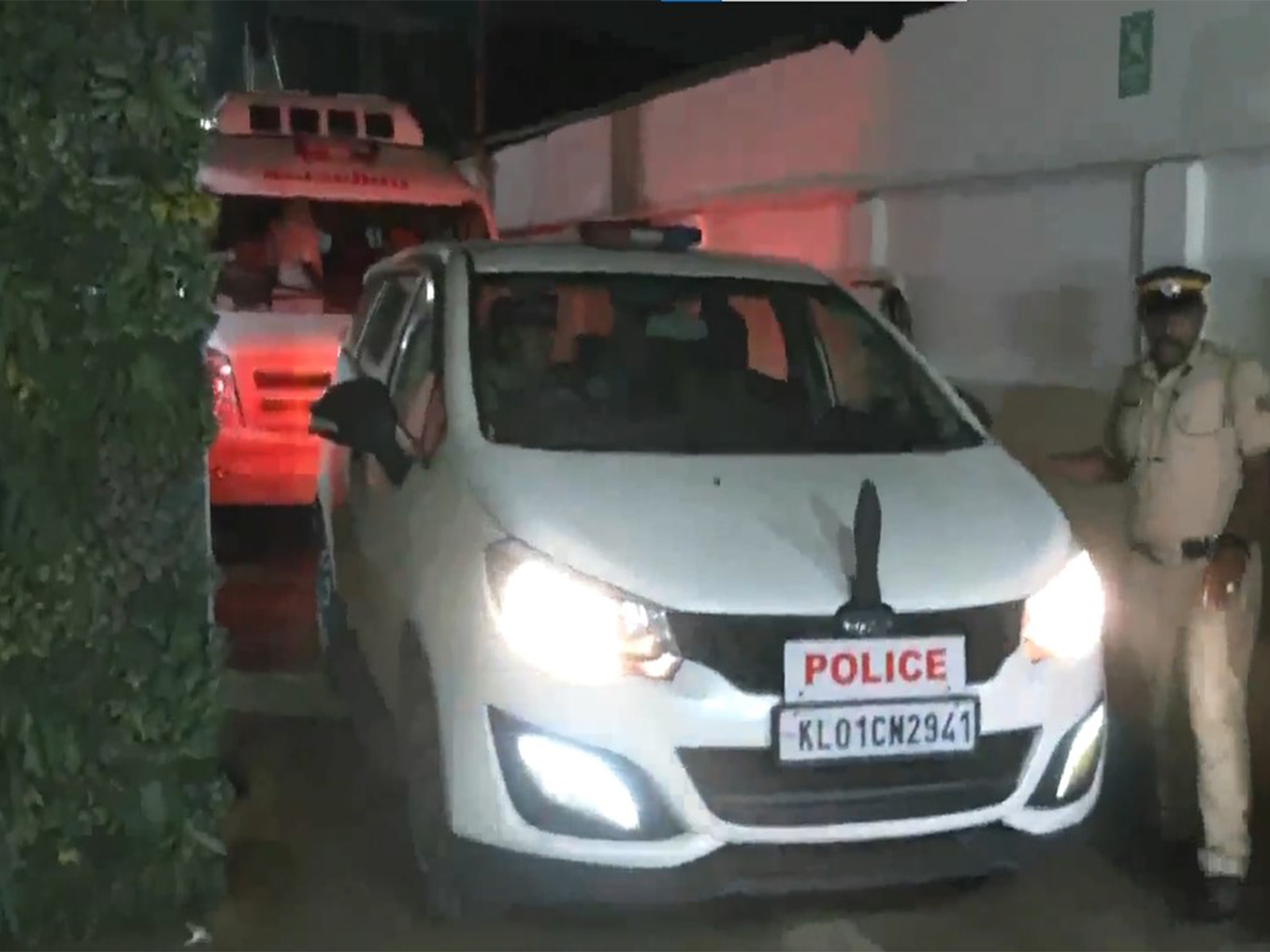 SIT team leaves head office of Smart Creation (Photo/ANI) SIT team leaves head office of Smart Creation (Photo/ANI)