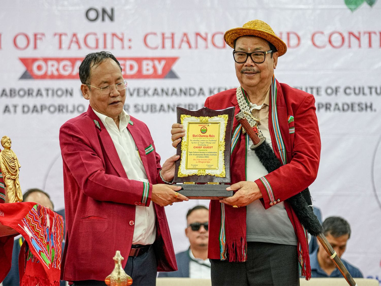 Arunachal Pradesh Deputy Chief Minister Chowna Mein (Photo/ANI) Arunachal Pradesh Deputy Chief Minister Chowna Mein (Photo/ANI)