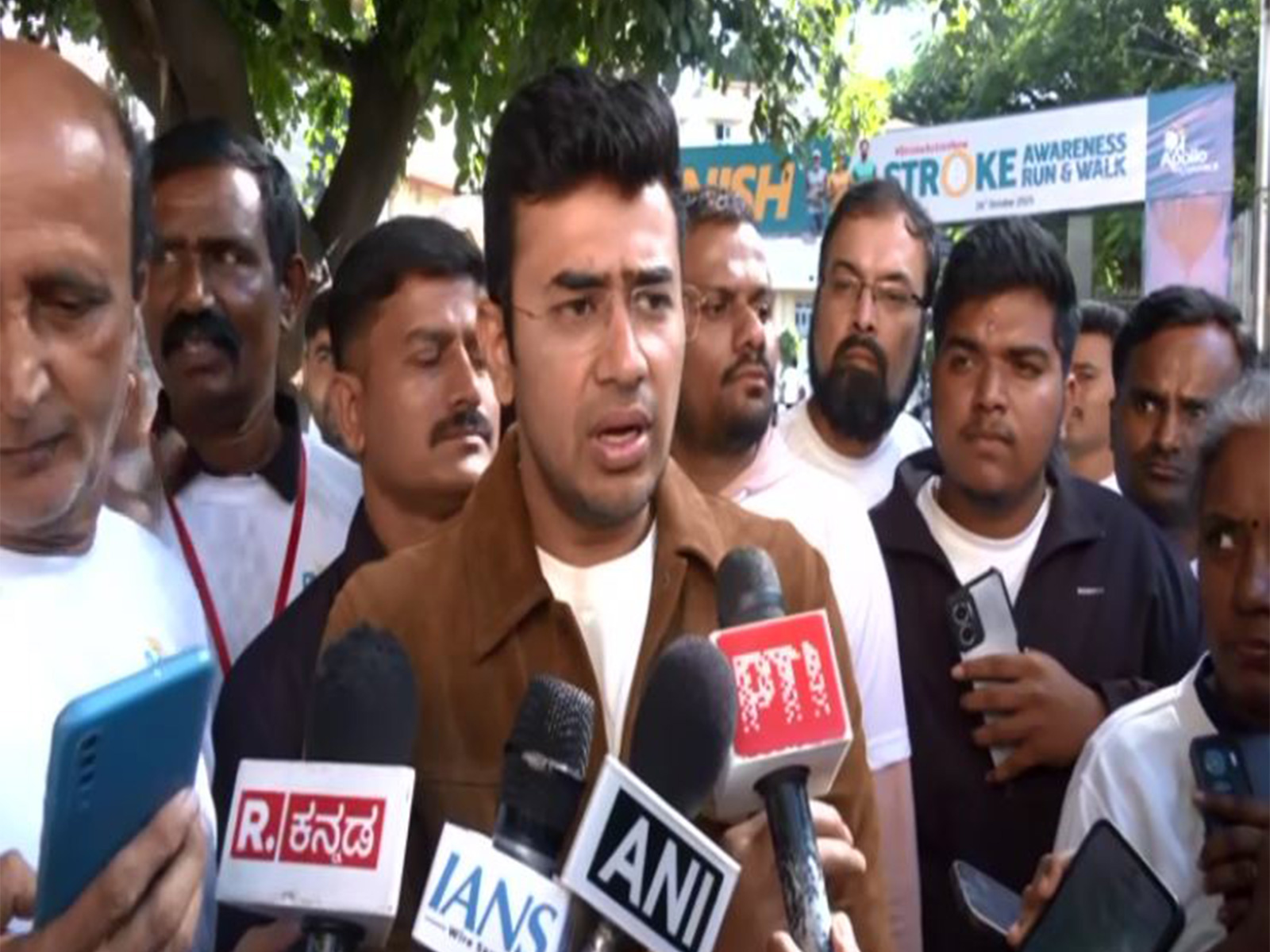 BJP MP Tejasvi Surya (Photo/ANI) BJP MP Tejasvi Surya (Photo/ANI)