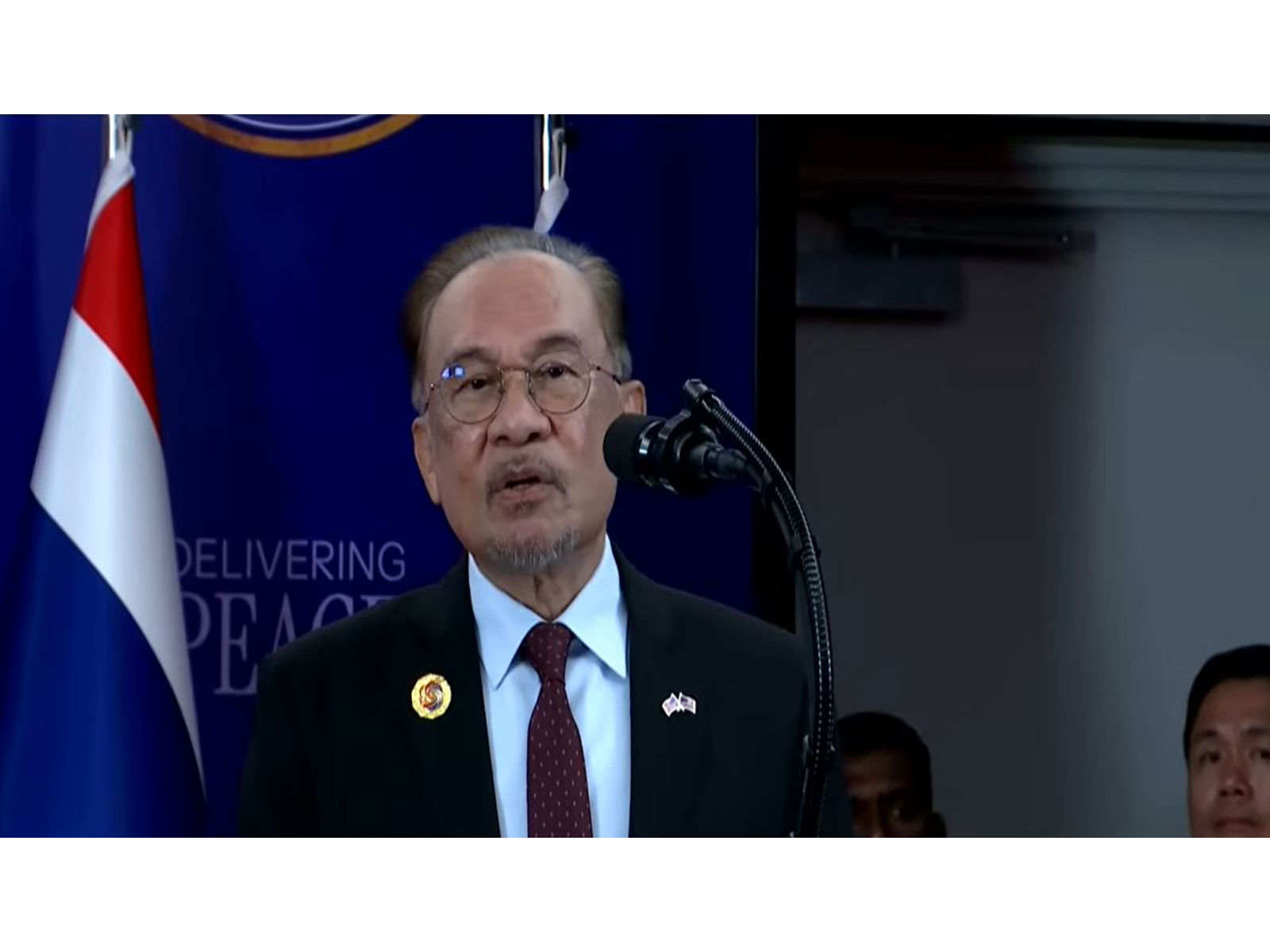Malaysian Prime Minister Anwar Ibrahim (Image Source: The White House/YouTube) Malaysian Prime Minister Anwar Ibrahim (Image Source: The White House/YouTube)
