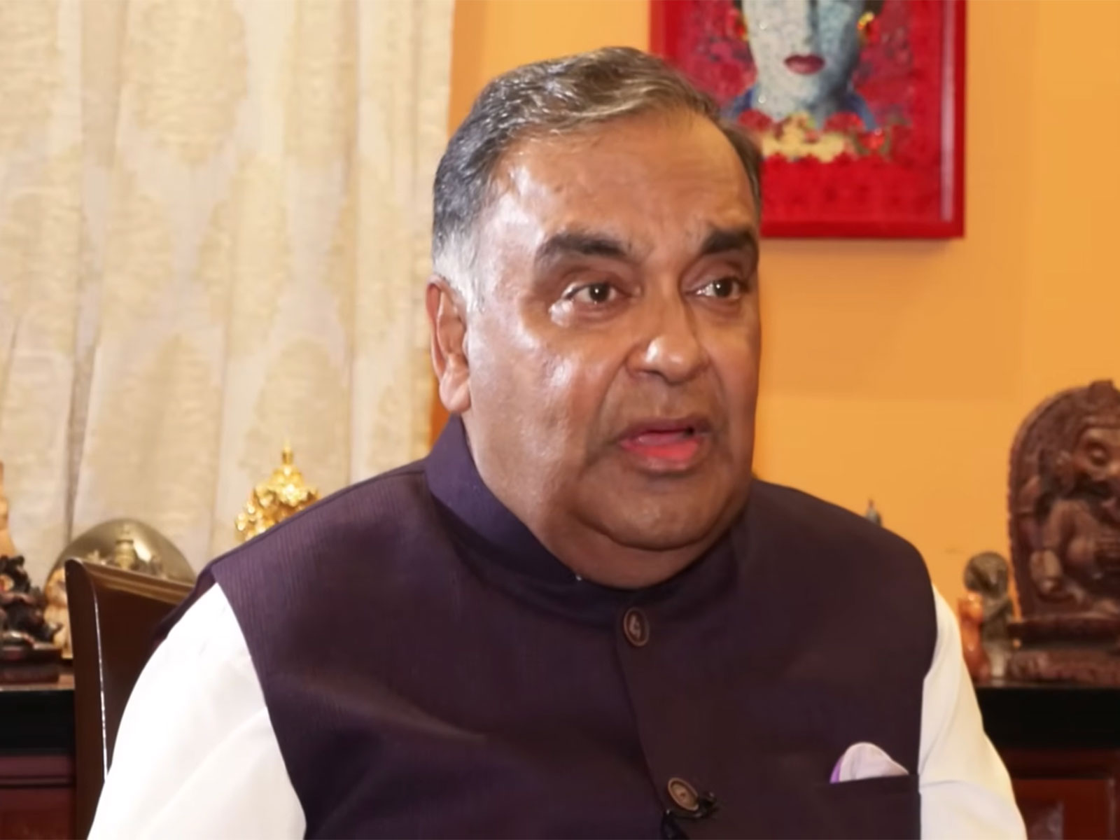 Former Indian diplomat Yash Sinha (Photo/ANI) Former Indian diplomat Yash Sinha (Photo/ANI)