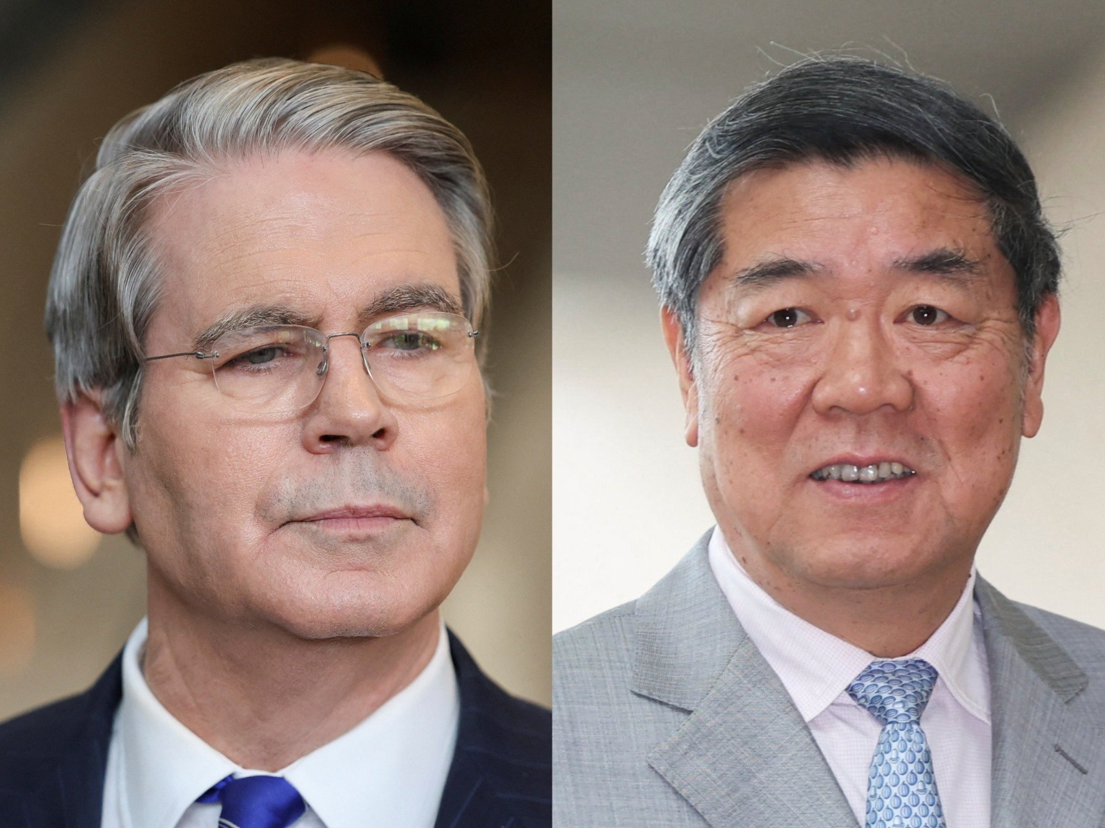 US Treasury Secretary Scott Bessent and Chinese Vice Premier He Lifeng (Photo/Reuters) US Treasury Secretary Scott Bessent and Chinese Vice Premier He Lifeng (Photo/Reuters)