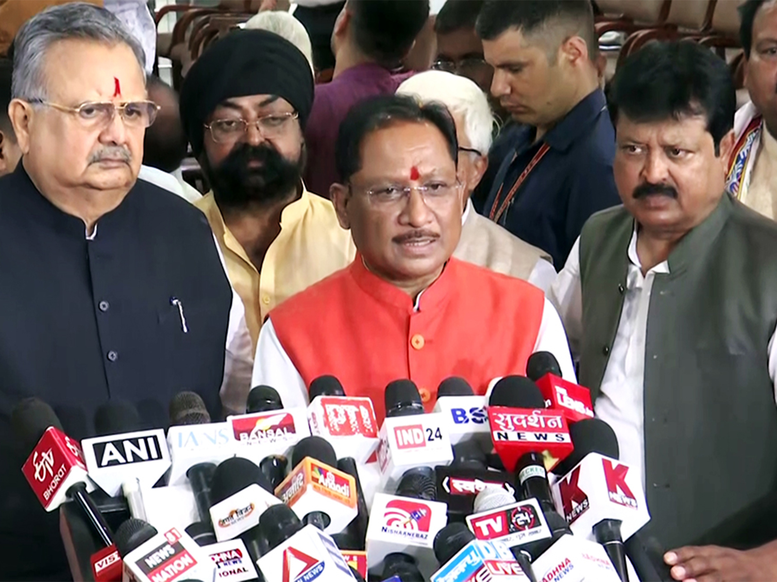 Chhattisgarh CM Vishnu Deo Sai (Photo/ANI)