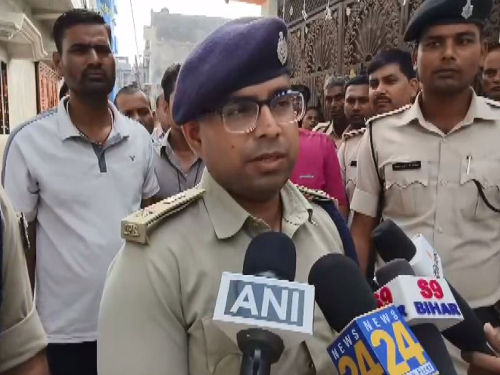 Bettiah SP Shaurya Suman (Photo/ANI) Bettiah SP Shaurya Suman (Photo/ANI)