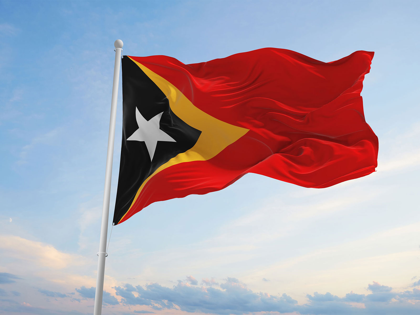 The flag of East Timor (Photo/WAM) The flag of East Timor (Photo/WAM)