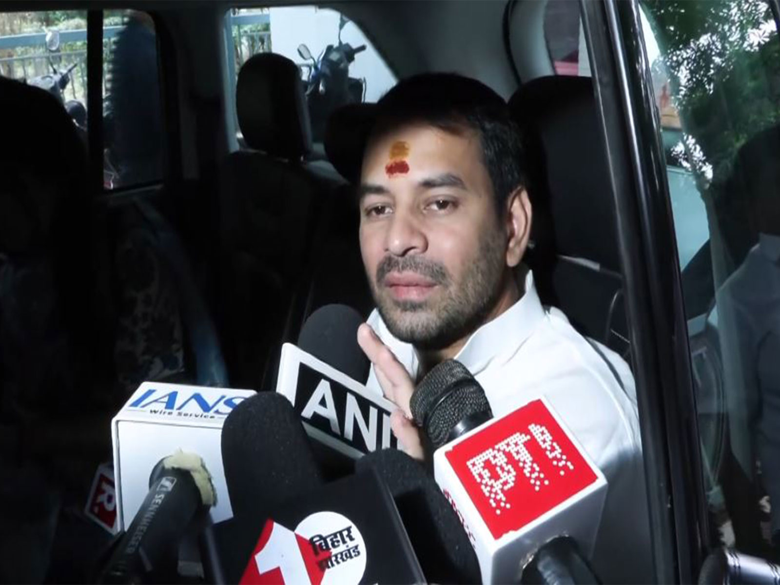 Janshakti Janata Dal Chief Tej Pratap Yadav (Photo/ANI)