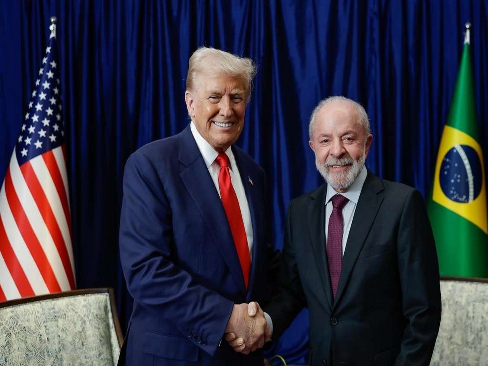 United States President Donald Trump (left) along with Brazilian President  Luiz Inacia Lula da Silva (Photo/X@LulaOficial) United States President Donald Trump (left) along with Brazilian President  Luiz Inacia Lula da Silva (Photo/X@LulaOficial)