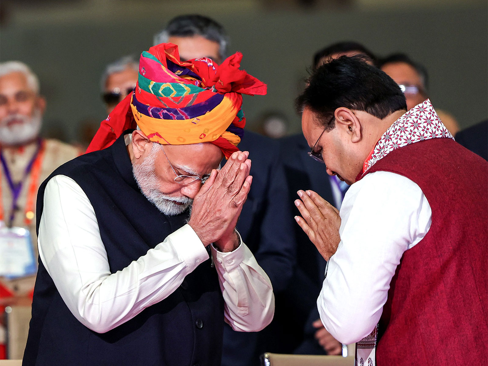 Rajasthan CM Bhajan Lal Sharma with PM Narendra Modi (File Photo/ANI) Rajasthan CM Bhajan Lal Sharma with PM Narendra Modi (File Photo/ANI)
