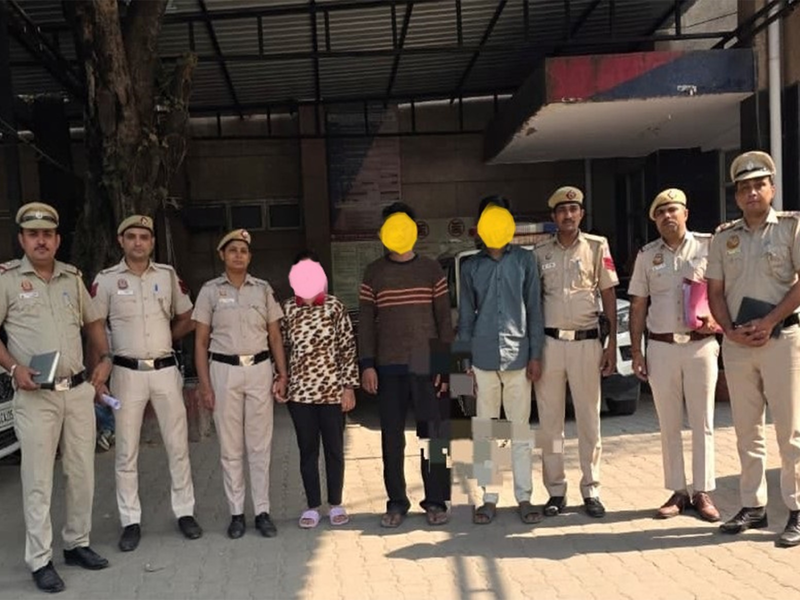 Visual of the accused arrested by Delhi Police (Photo: Delhi Police) Visual of the accused arrested by Delhi Police (Photo: Delhi Police)