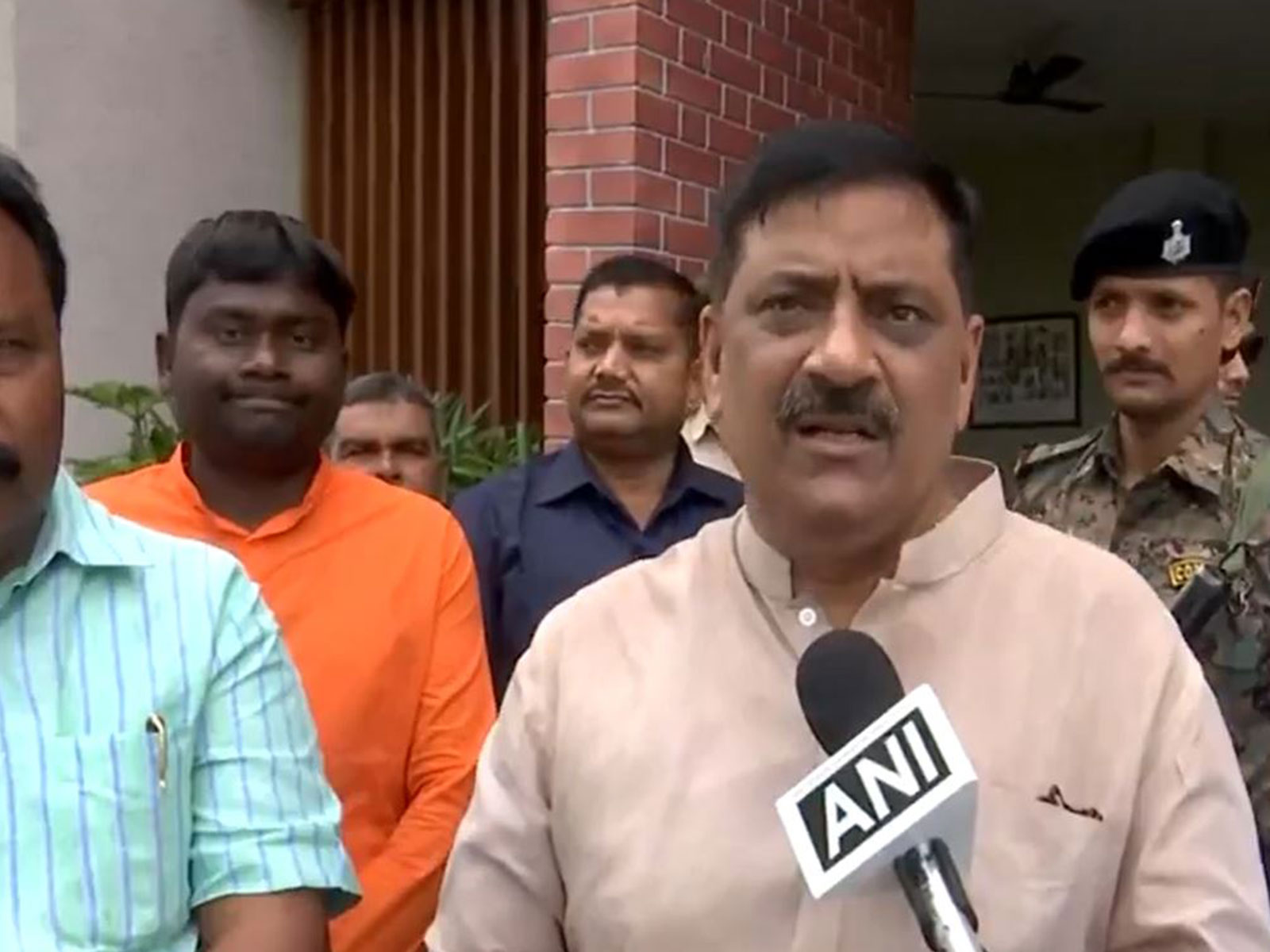 JDU National Working President Sanjay Kumar Jha (Photo/ANI)