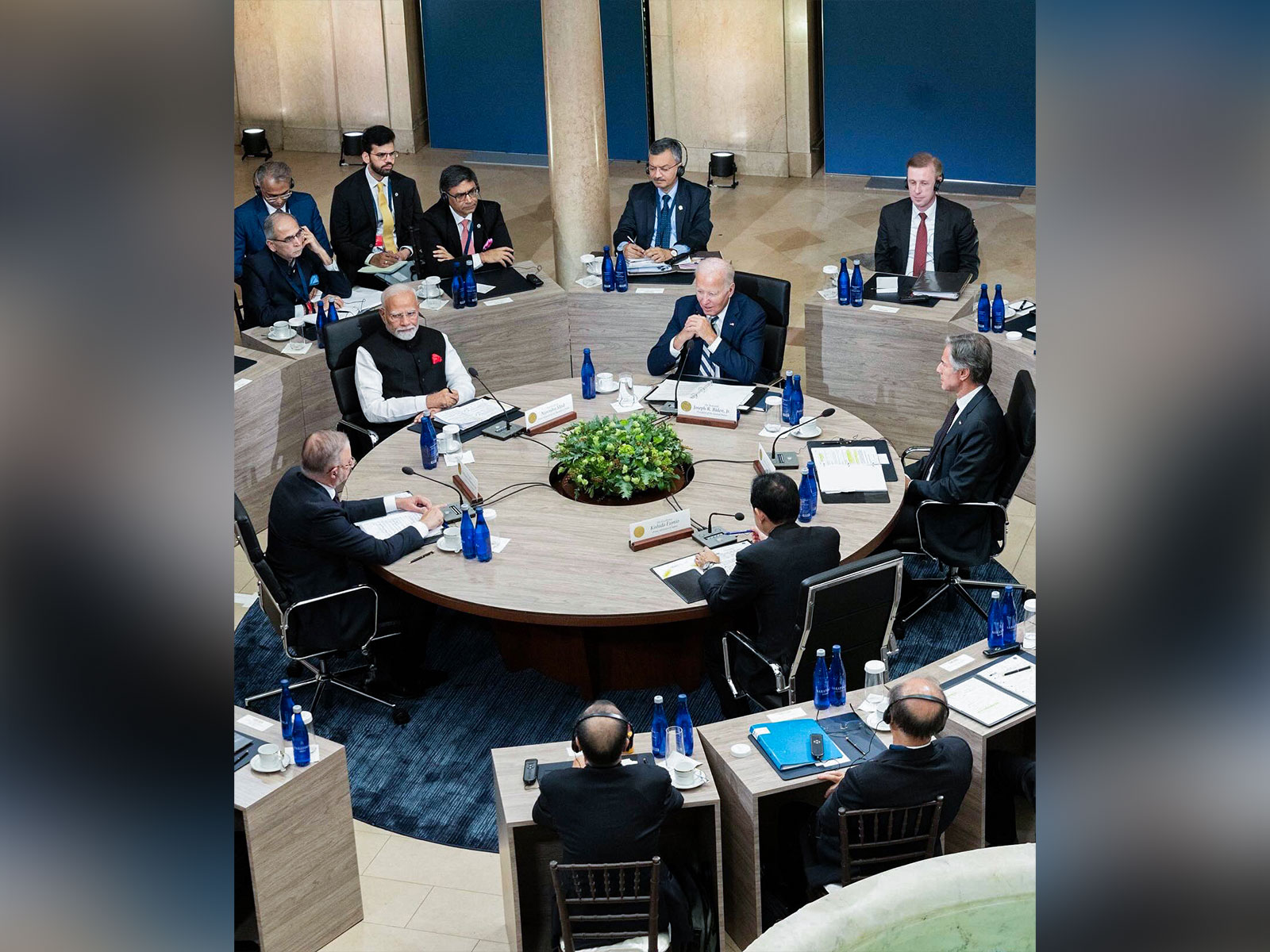 PM Modi with Australian PM Anthony Albanese and other leaders at the Quad Leaders' Summit in Delaware, US in September 2025 PM Modi with Australian PM Anthony Albanese and other leaders at the Quad Leaders' Summit in Delaware, US in September 2025