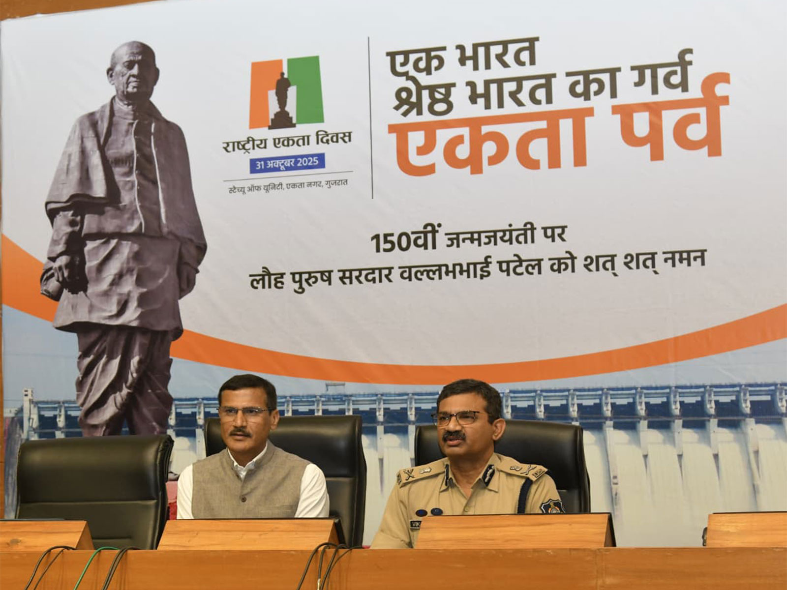 Chief Secretary Pankaj Joshi and Director General of Police Vikas Sahay  (Photo/Gujarat CMO) Chief Secretary Pankaj Joshi and Director General of Police Vikas Sahay  (Photo/Gujarat CMO)