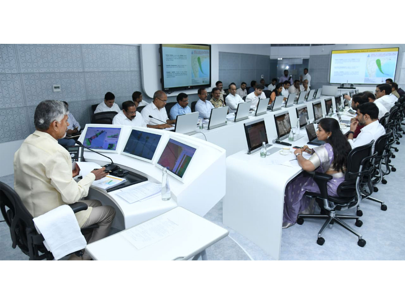 CM Chandrababu Naidu leads 24×7 real-time monitoring (Photo/X/@ncbn)