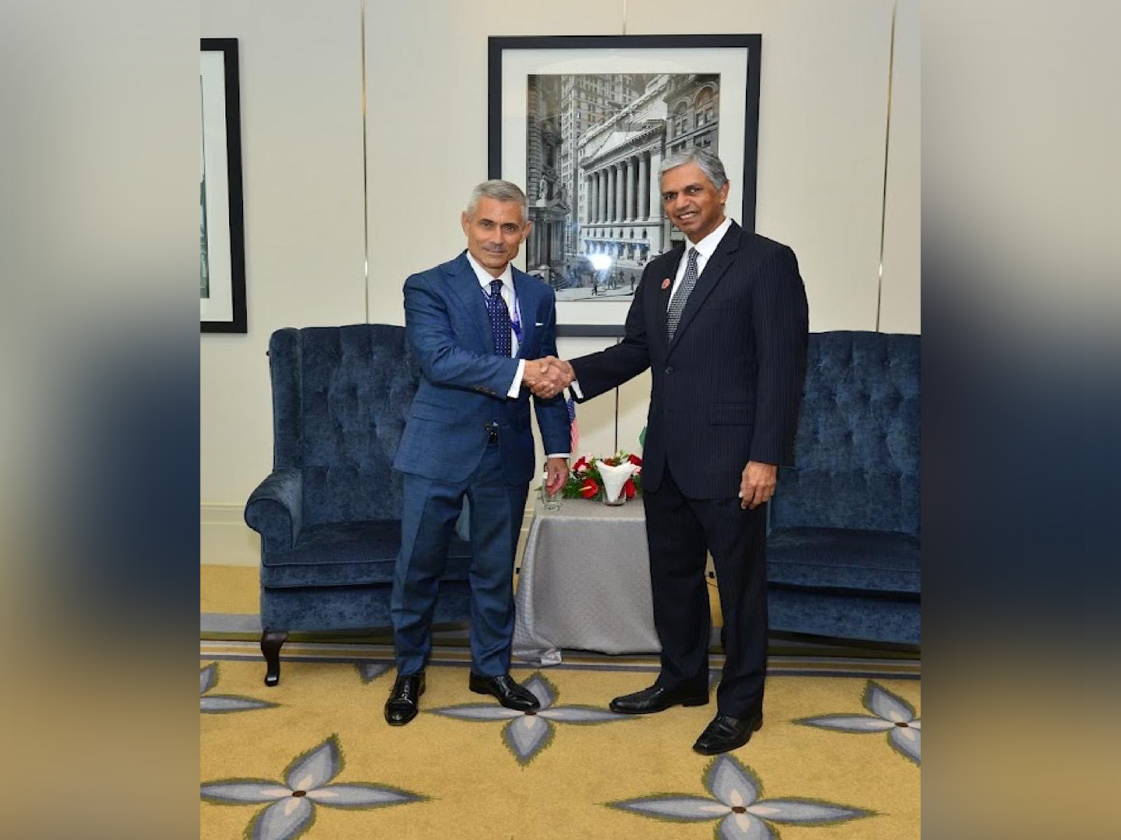 MEA Secy Kumaran meets US Assistant Secy for SCA Kapur in Kuala Lumpur (Photo/X@MEAIndia) MEA Secy Kumaran meets US Assistant Secy for SCA Kapur in Kuala Lumpur (Photo/X@MEAIndia)