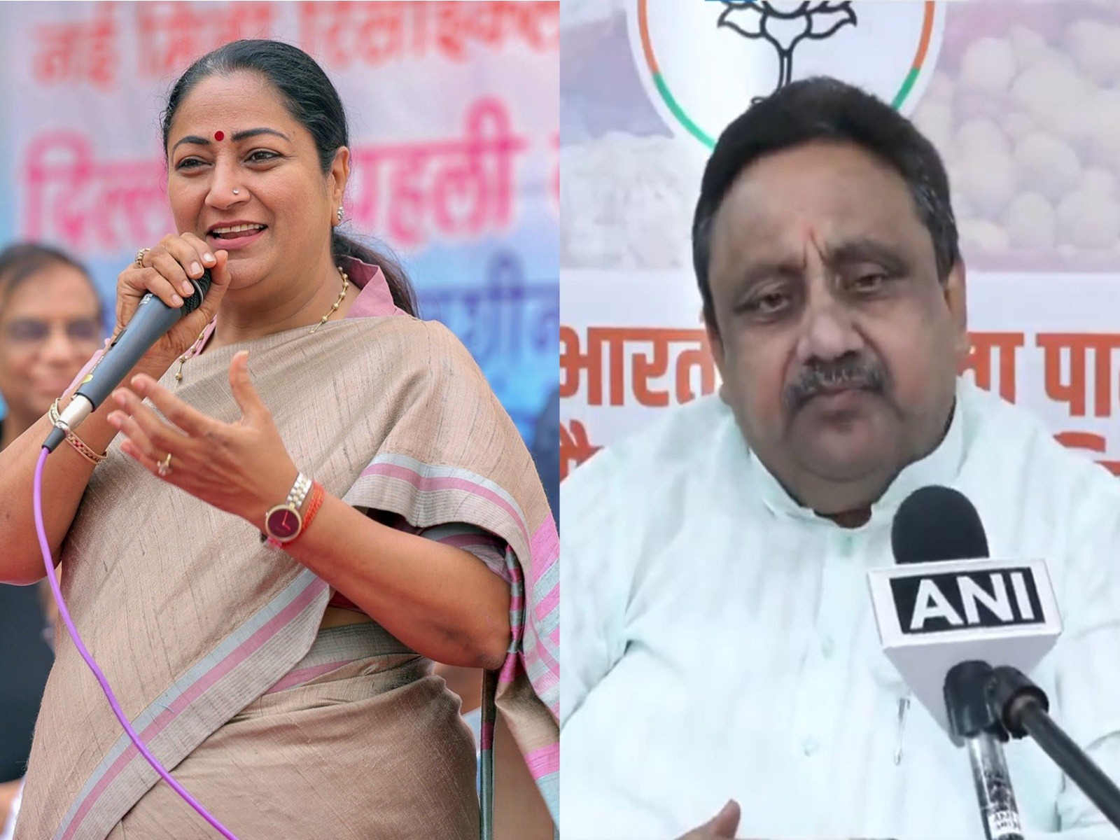 Delhi CM Rekha Gupta and BJP MP Praveen Khandelwal. (Photo/ANI) Delhi CM Rekha Gupta and BJP MP Praveen Khandelwal. (Photo/ANI)