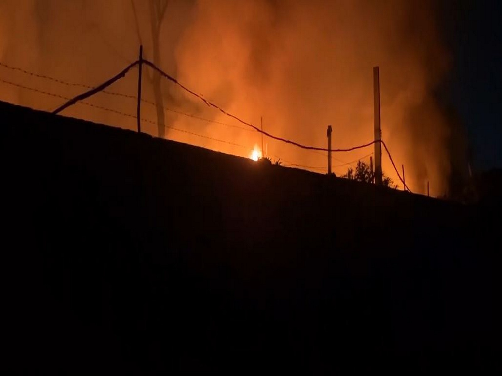 Visuals from the spot (Photo/ANI) Visuals from the spot (Photo/ANI)