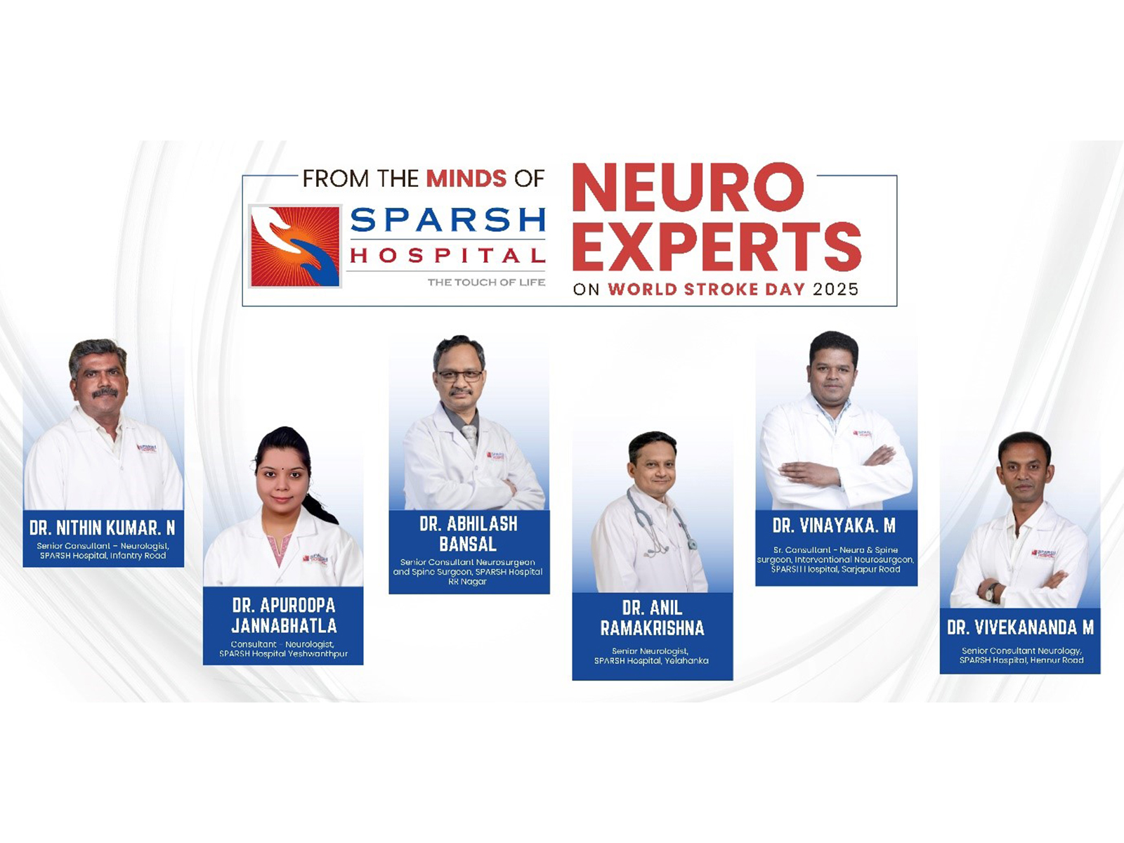 When Every Minute Saves 1.9 million Neurons: SPARSH Hospitals Leads Bengaluru’s Race Against Stroke When Every Minute Saves 1.9 million Neurons: SPARSH Hospitals Leads Bengaluru’s Race Against Stroke