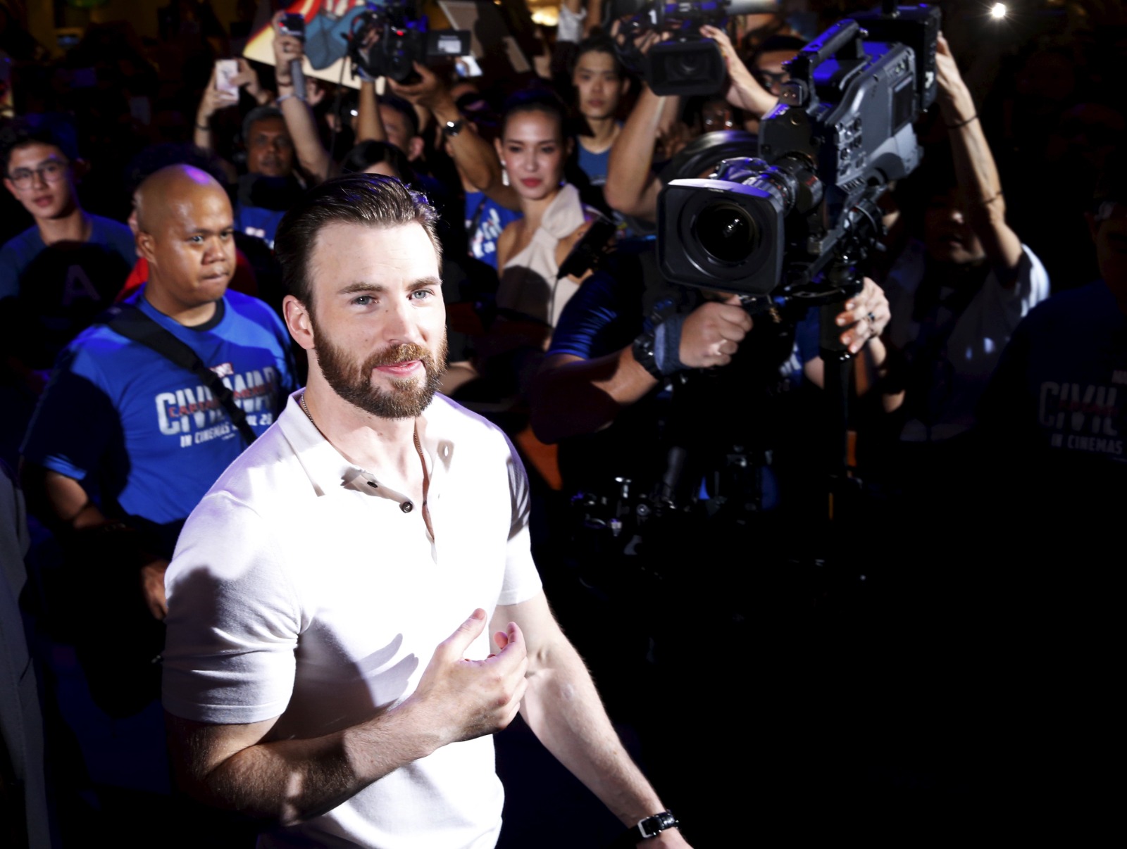 Actor Chris Evans (Image source: Reuters) Actor Chris Evans (Image source: Reuters)