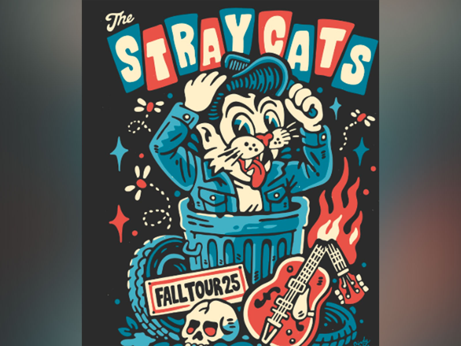 The Stray Cats (Image source: Instagram@straycatsmusic) The Stray Cats (Image source: Instagram@straycatsmusic)