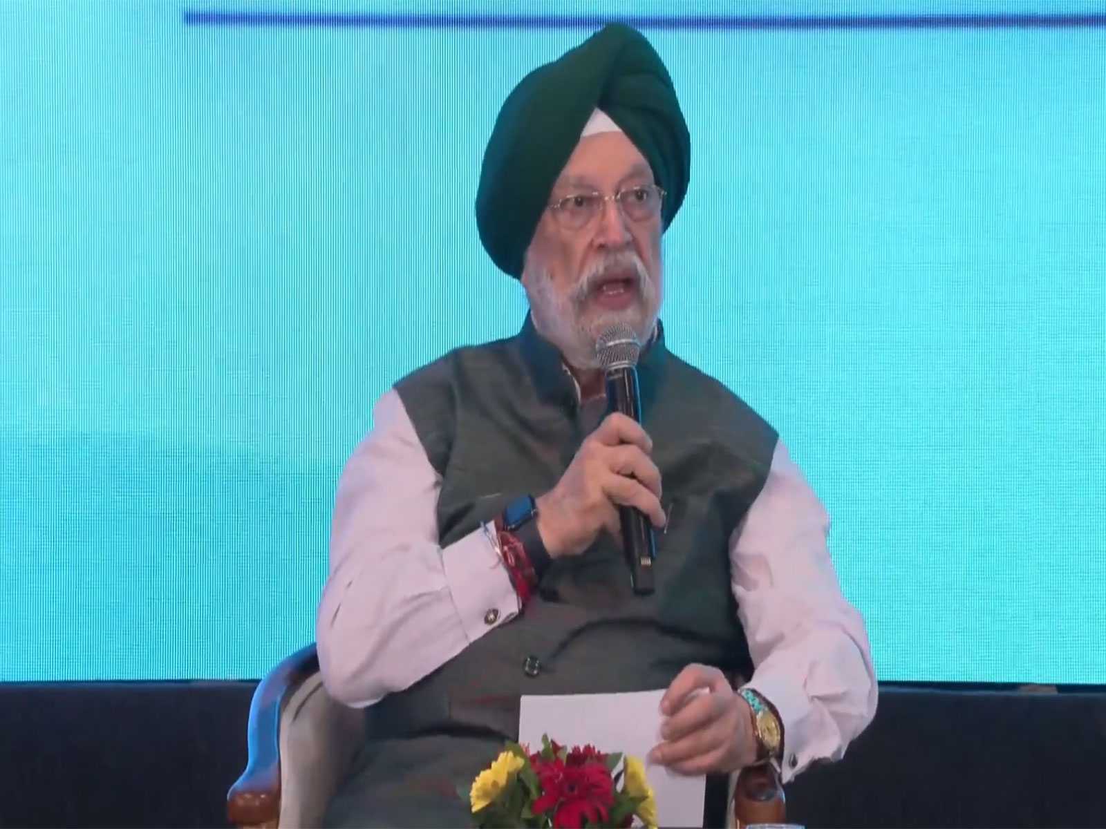 Union Minister for Petroleum and Natural Gas Hardeep Singh Puri (Photo/@HardeepSPuri) Union Minister for Petroleum and Natural Gas Hardeep Singh Puri (Photo/@HardeepSPuri)