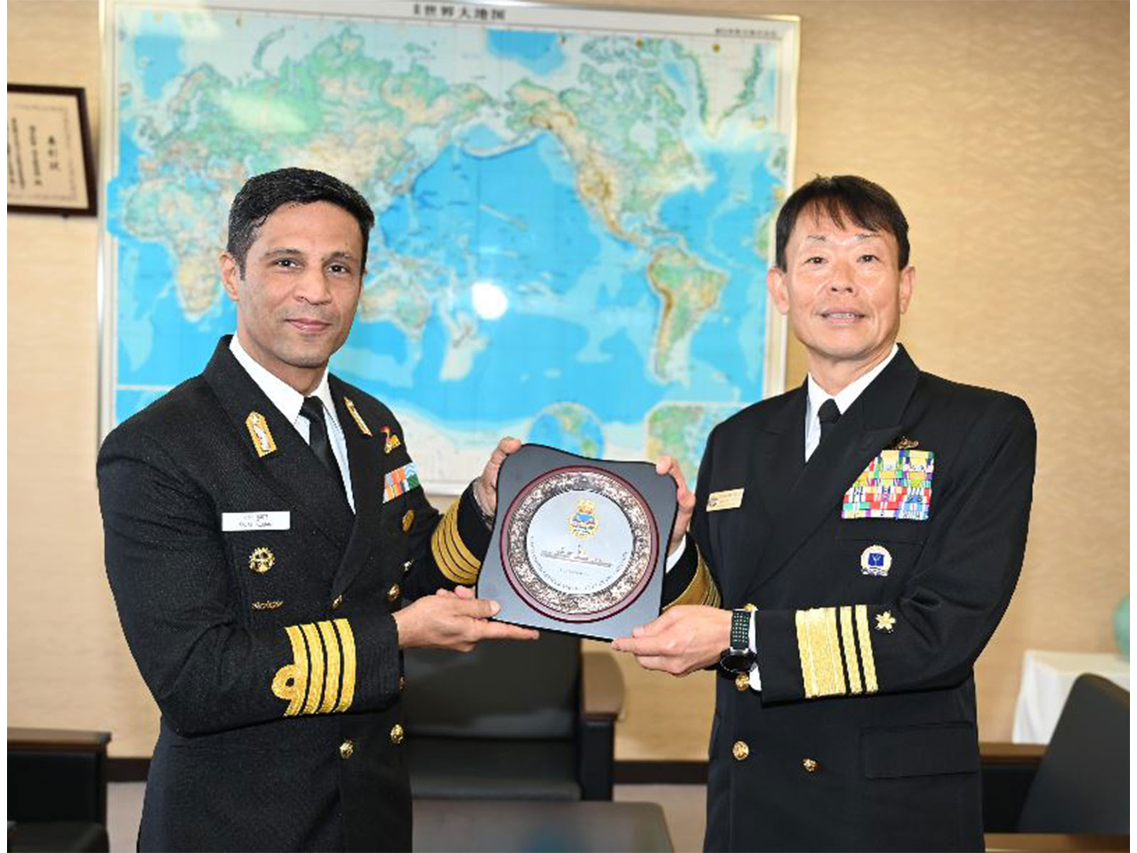 India and Japan strengthen cooperation during INS Sahyadri's visit (Photo/ Indian Navy) India and Japan strengthen cooperation during INS Sahyadri's visit (Photo/ Indian Navy)