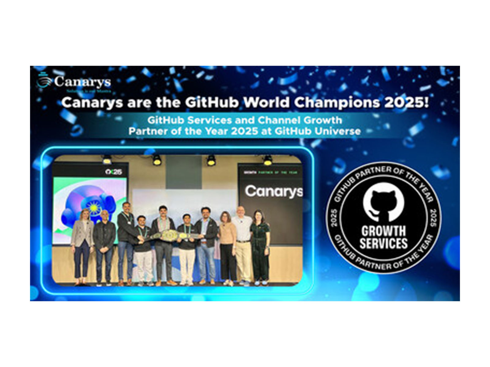 Canarys are the GitHub World Champions 2025 Canarys are the GitHub World Champions 2025