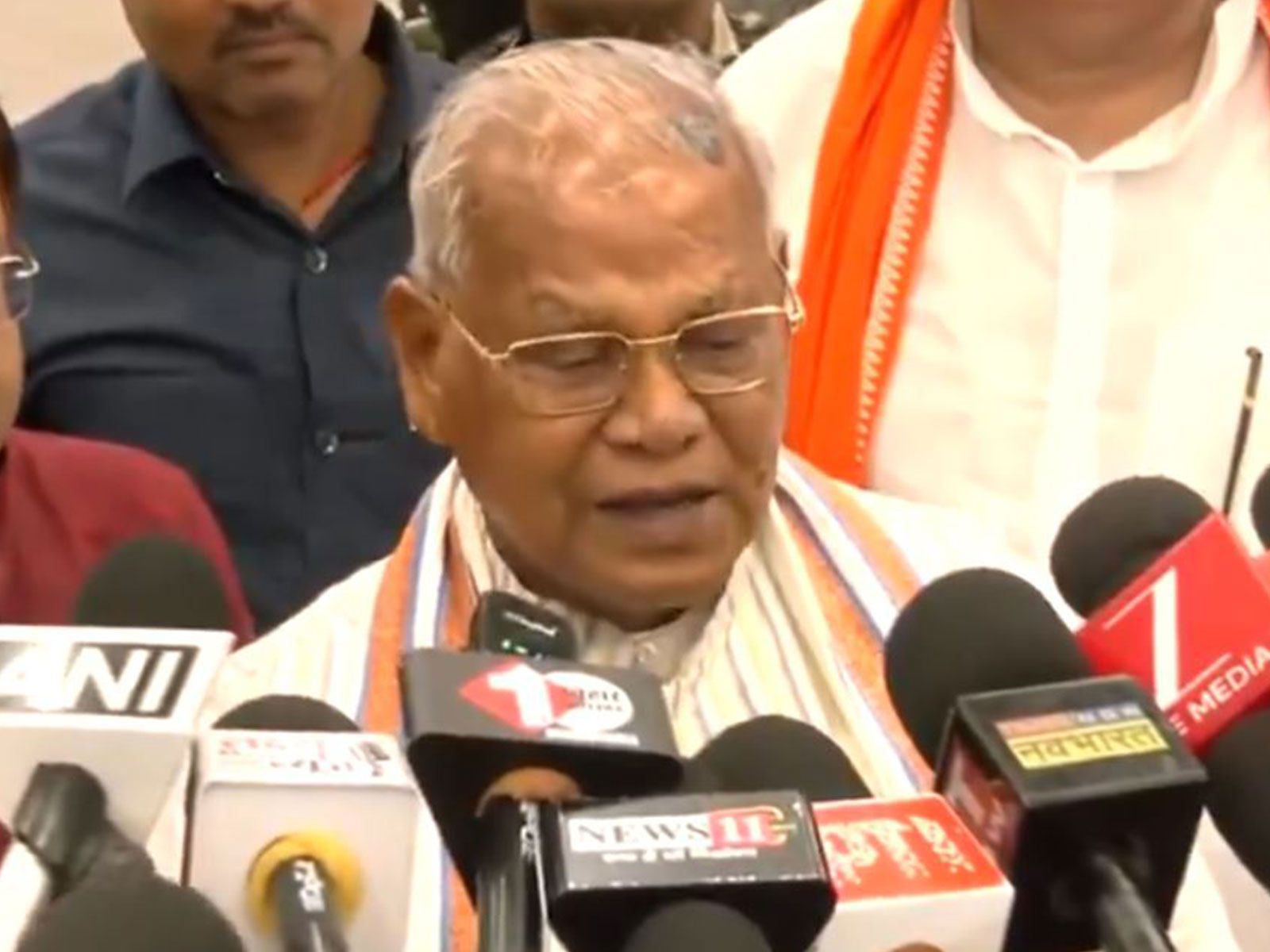 Union Minister Jitan Ram Manjhi (Photo/ANI) Union Minister Jitan Ram Manjhi (Photo/ANI)