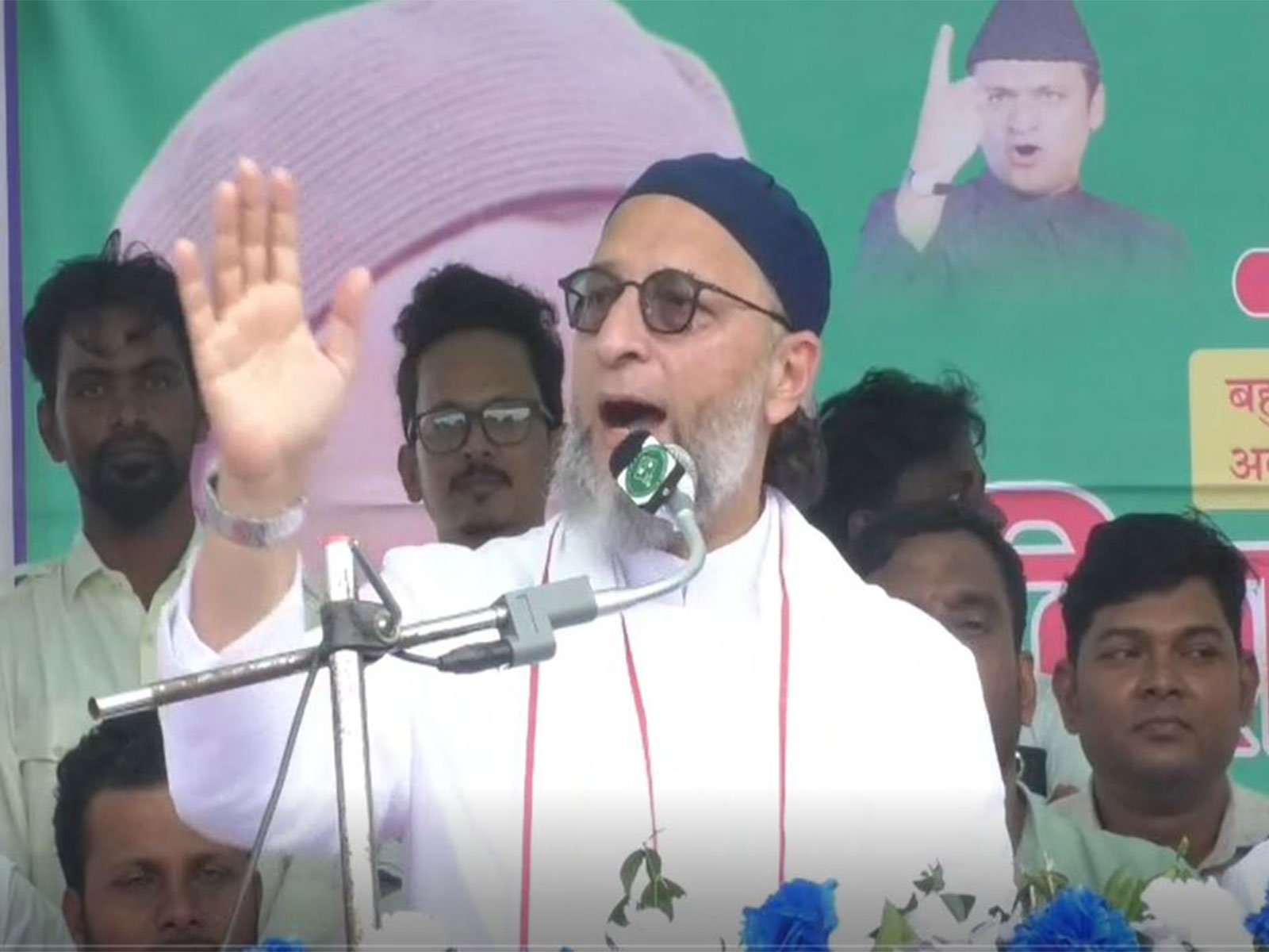 AIMIM Chief Asaduddin Owaisi in Kishanganj (Photo/ANI) AIMIM Chief Asaduddin Owaisi in Kishanganj (Photo/ANI)