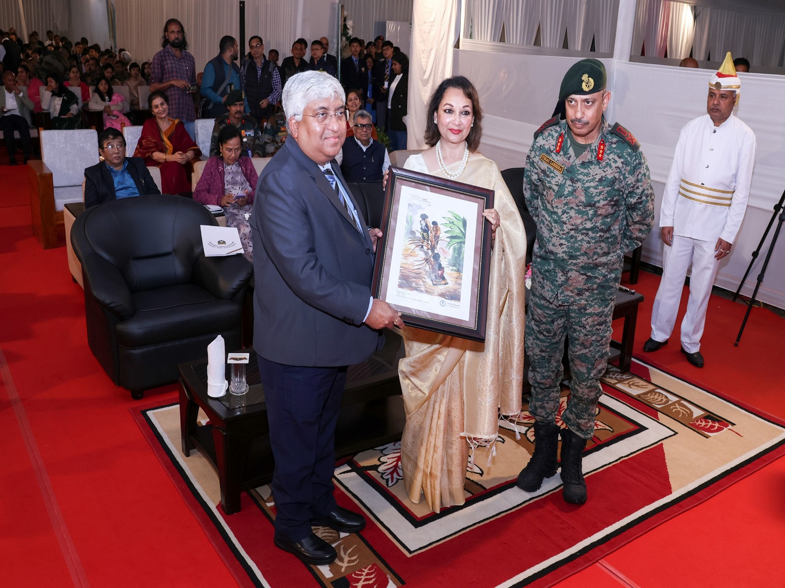 Project Empathy, Assam Rifles Public School host ‘I AM WITH YOU’ art exhibition (Photo/ANI)