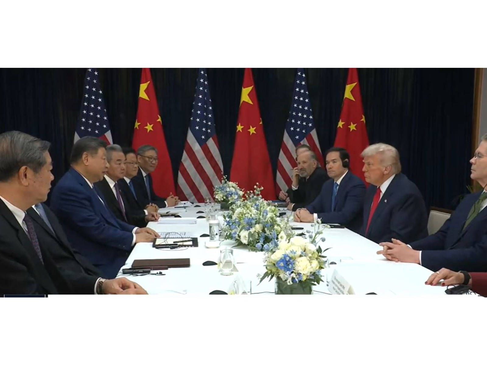 US President Donald Trump meets Chinese President Xi Jinping in Busan (Image: The White House) US President Donald Trump meets Chinese President Xi Jinping in Busan (Image: The White House)