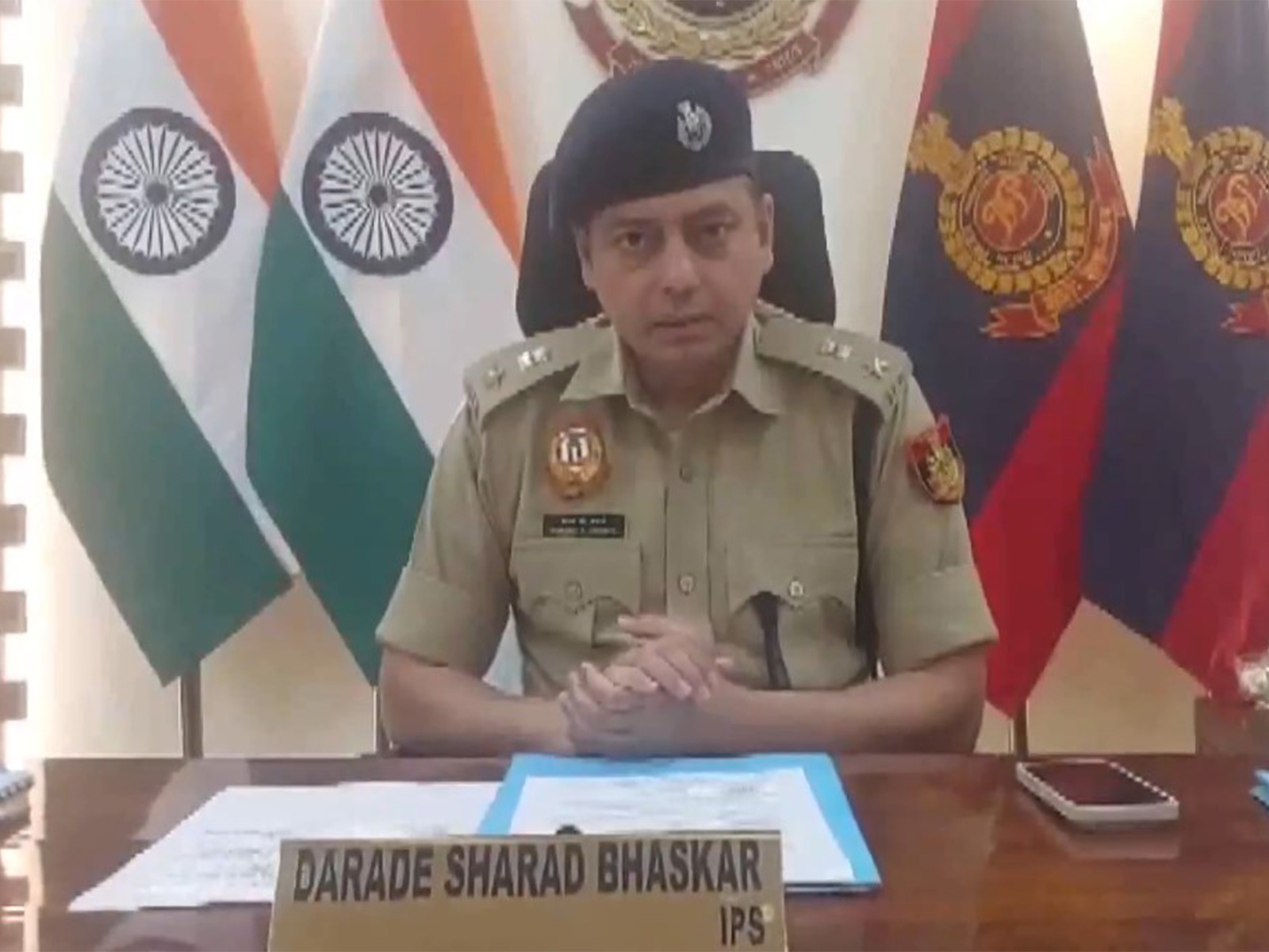 Deputy Commissioner of Police, Darade Sharad Bhaskar (Photo: Delhi Police) Deputy Commissioner of Police, Darade Sharad Bhaskar (Photo: Delhi Police)