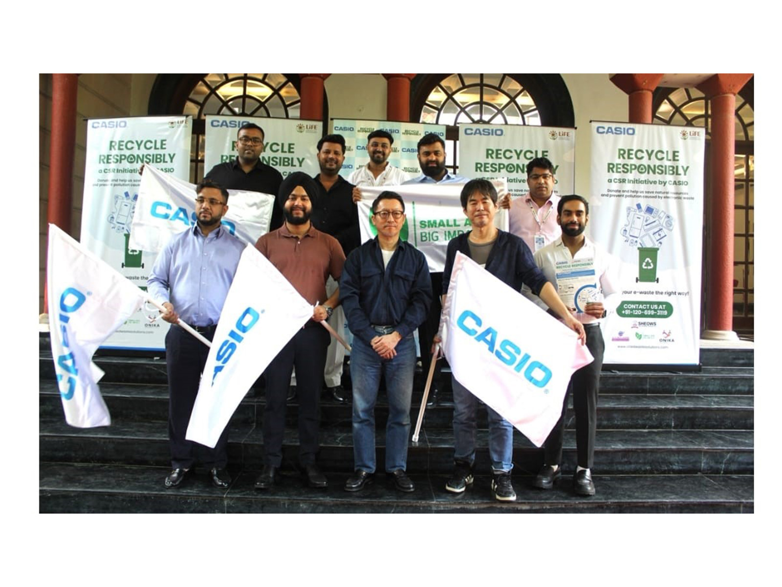 Casio India's 'Recycle Responsibly' Campaign Engages Over 2 Million, Recycles 5.4 Tonnes of E-Waste in Delhi-NCR Casio India's 'Recycle Responsibly' Campaign Engages Over 2 Million, Recycles 5.4 Tonnes of E-Waste in Delhi-NCR